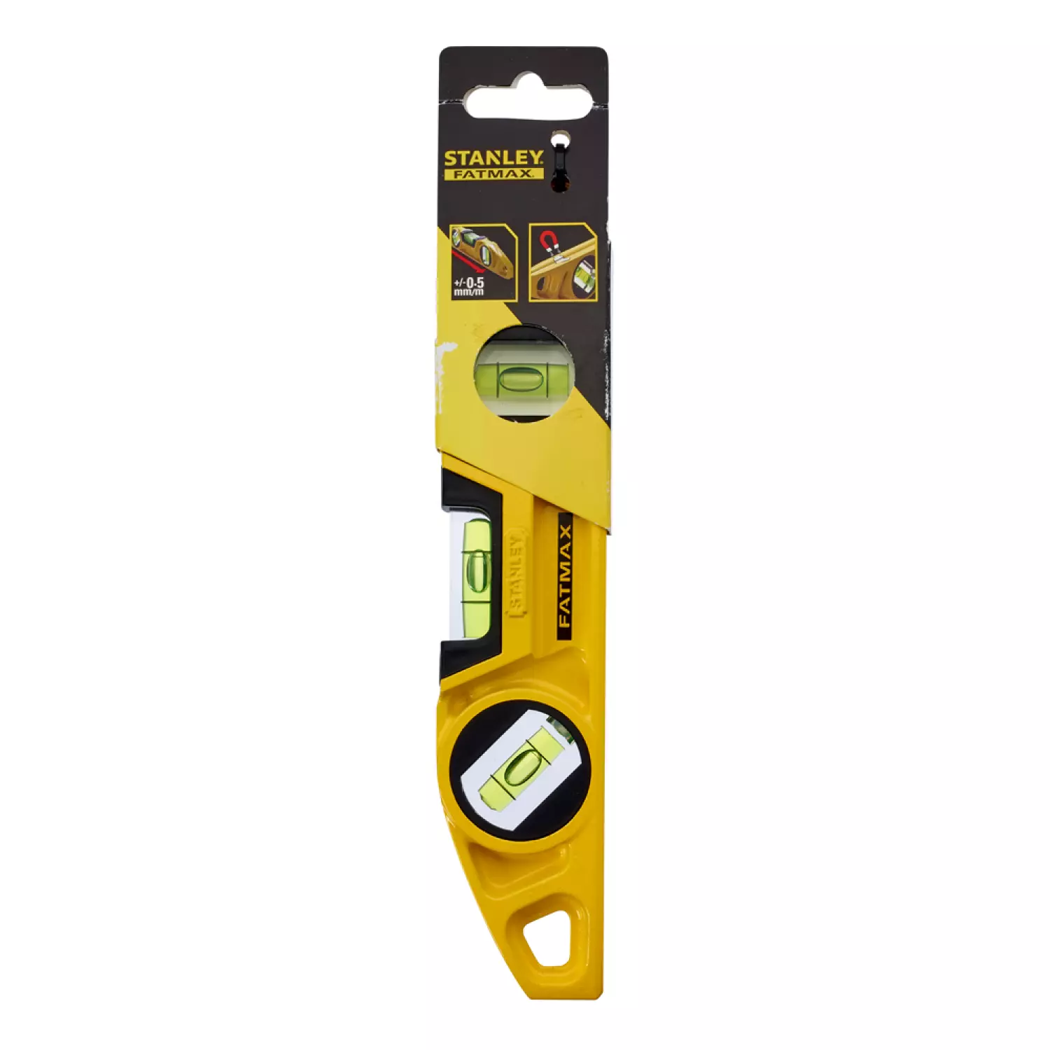 Stanley 0-43-603 Niveau à bulle FATMAX Torpedo - 230 mm-image