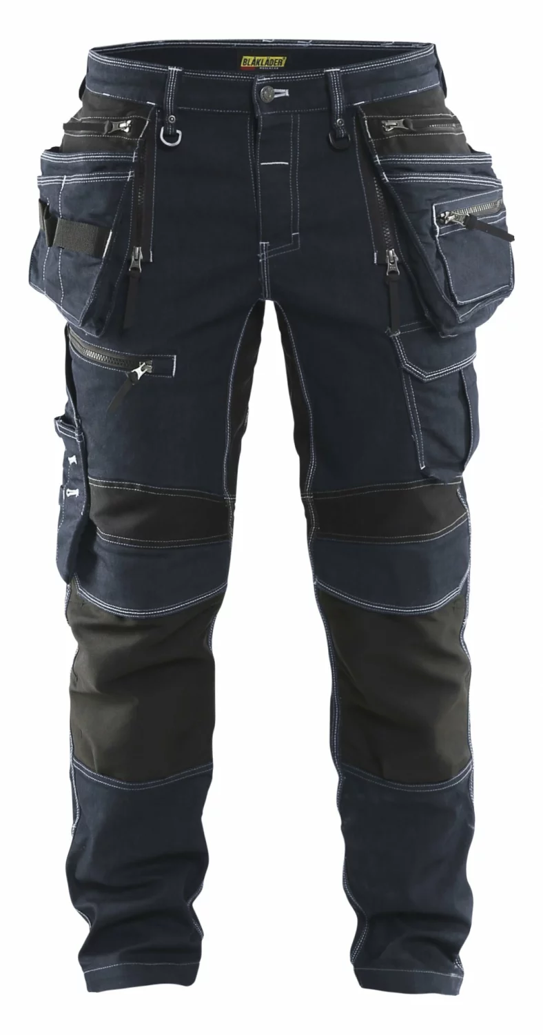 Blåkläder X1900 1990 Stretch Denim Werkbroek   -image