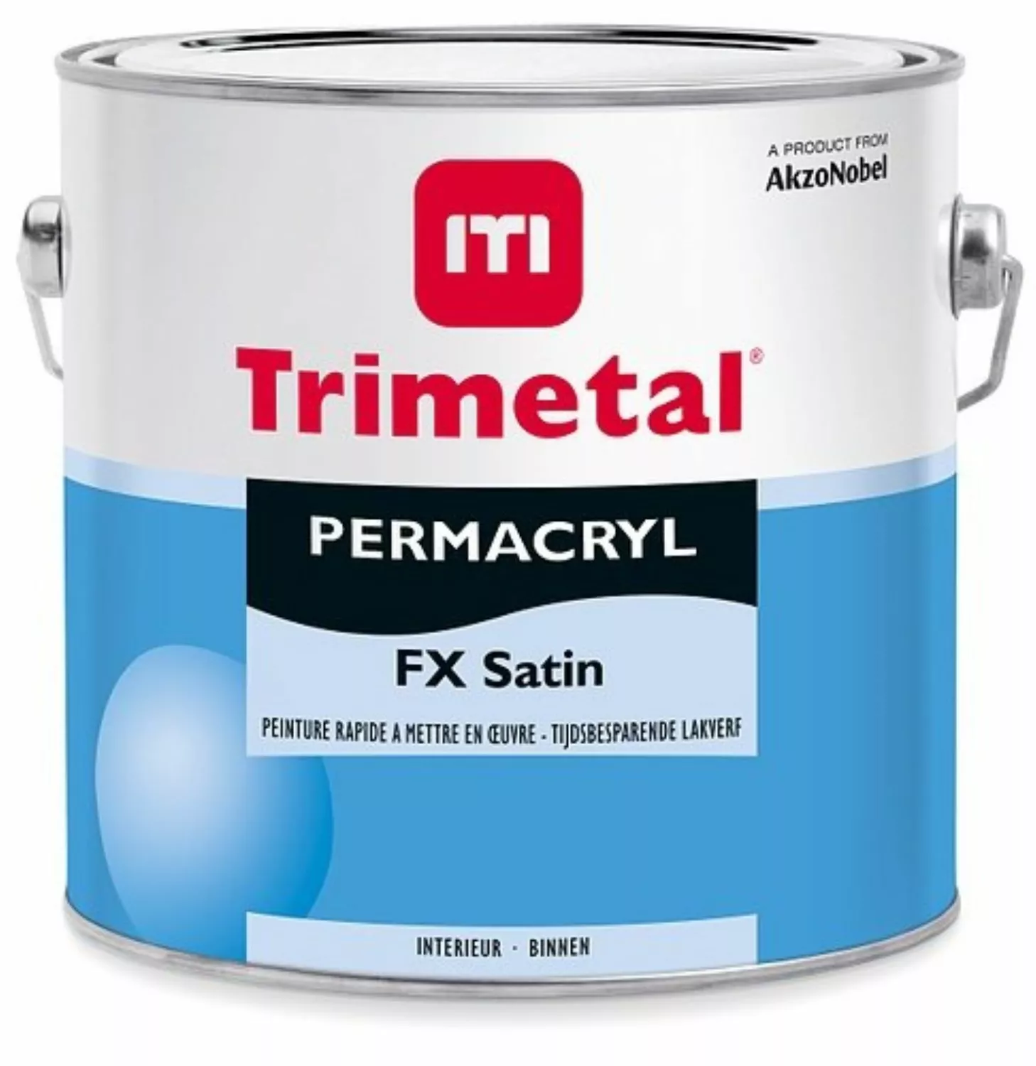 Trimetal Permacryl FX Satin lakverf - op kleur gemengd - 1L-image