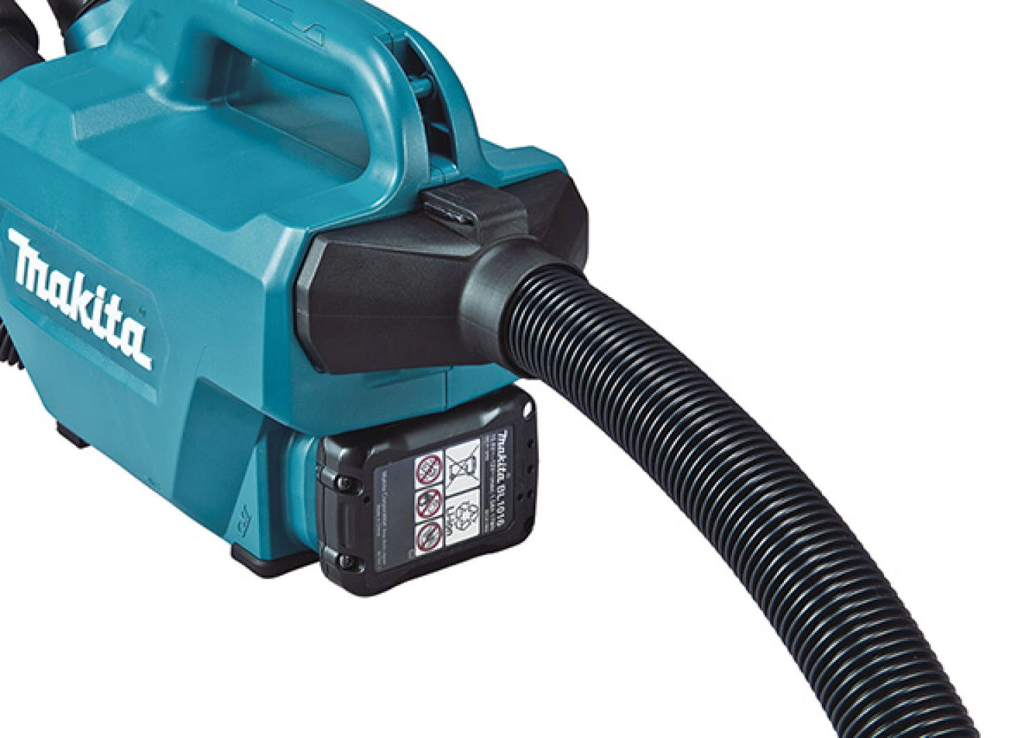 Makita CL121DSM - Aspirateur sans-fil - 12V Li-ion - Kit (1x batterie 4,0 Ah) - 1300 L/min - 0,5L-image