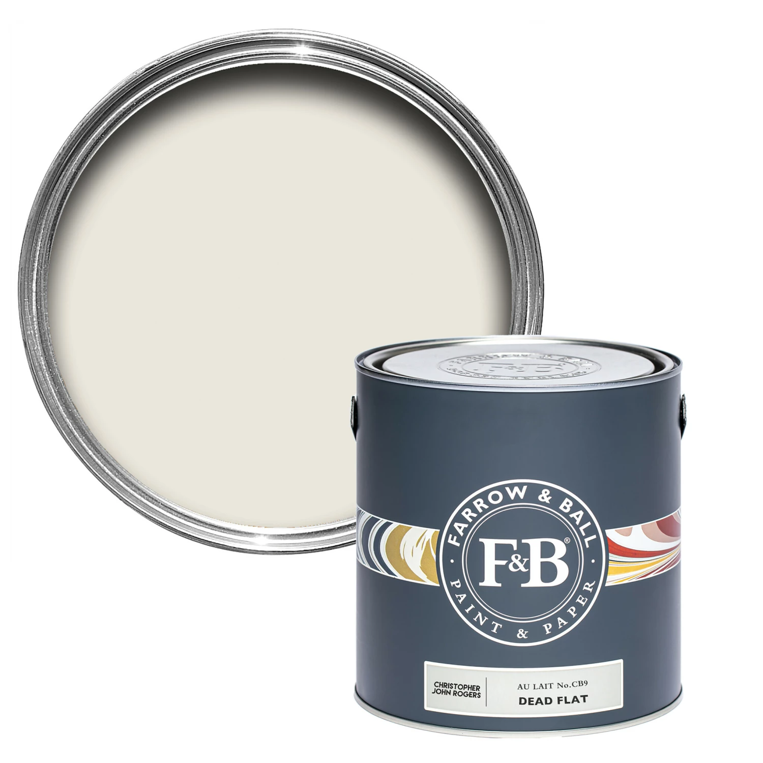 Farrow & Ball Estate Eggshell Au Lait CB9 5 L-image