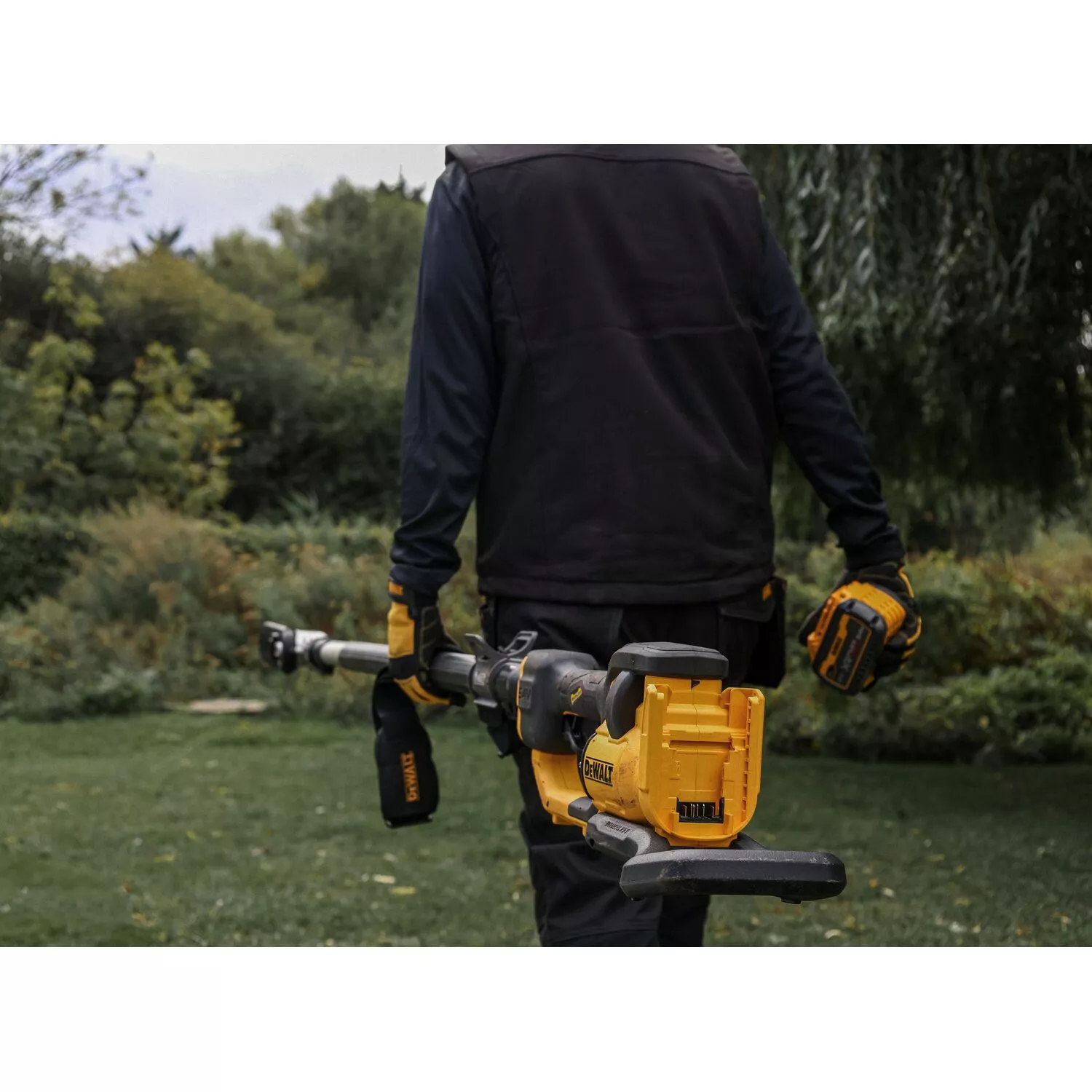 DeWALT DCMPS635N Corps de tronçonneuse sans fil 54 V XR Flexvolt Li-ion sur manche - 25 cm-image