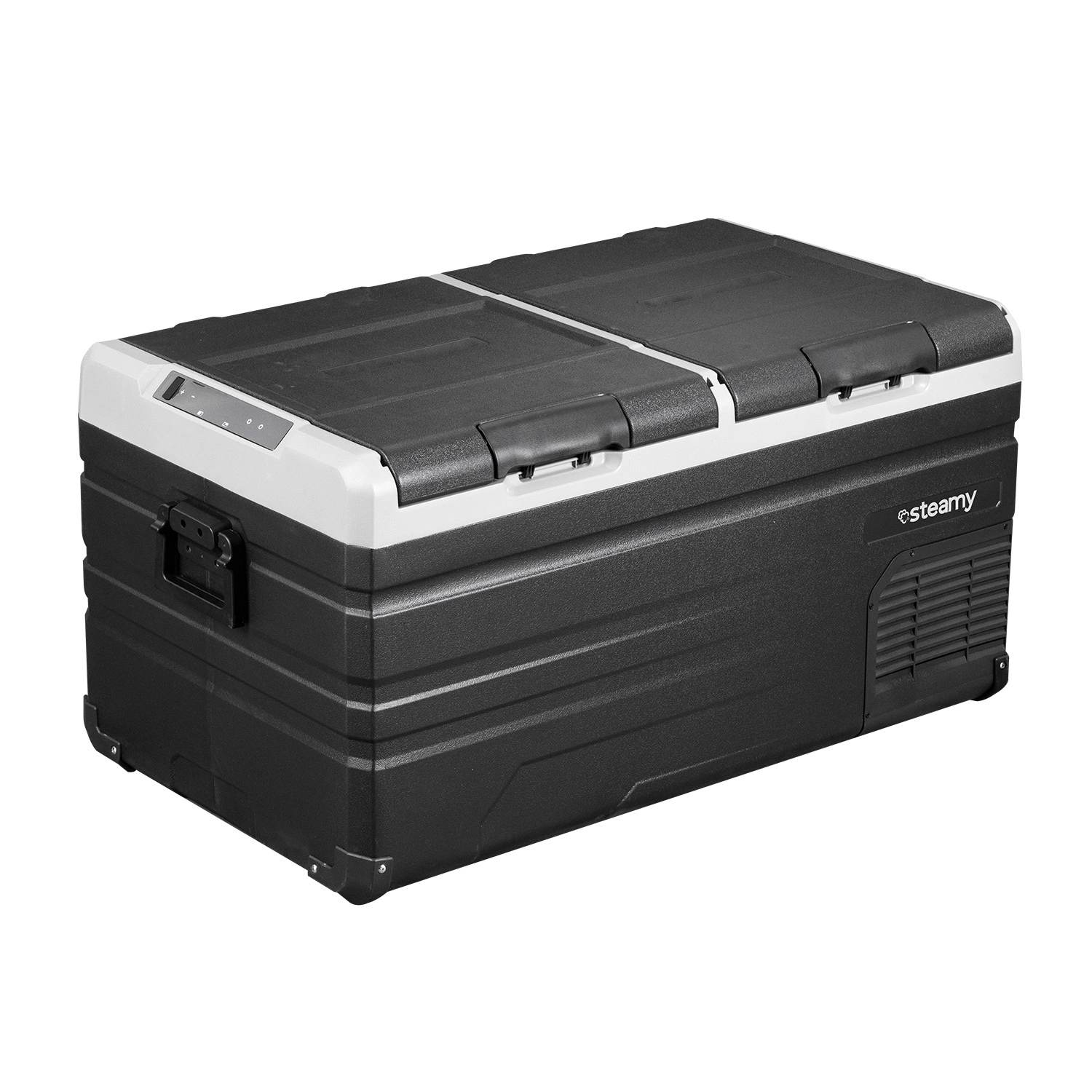 Steamy-E SECTW95 Glacière électrique à compresseur à double zone - 90 L-image
