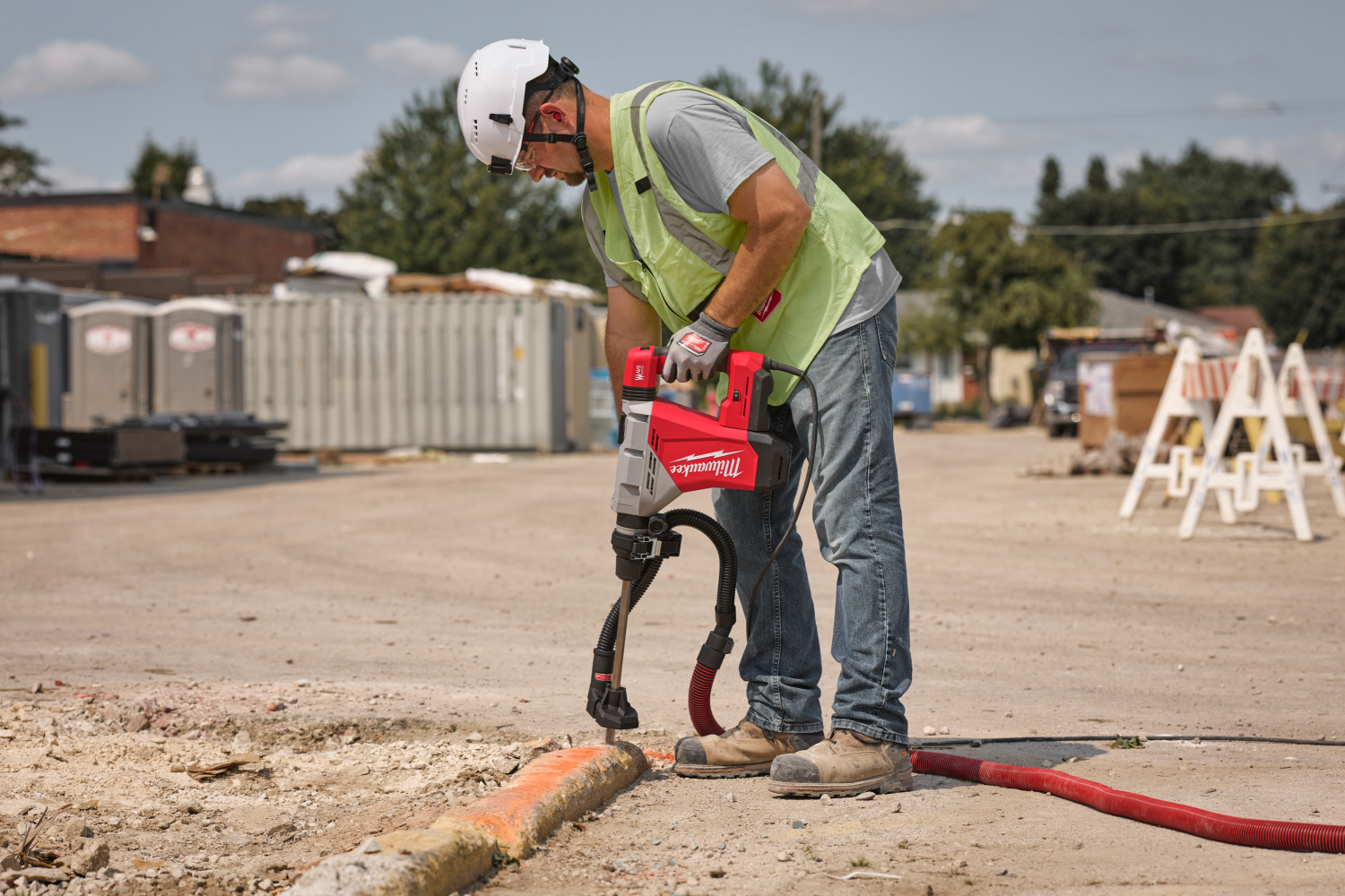 Milwaukee HACO 850 SDS-Max Marteau-combi dans coffret - 11J-image