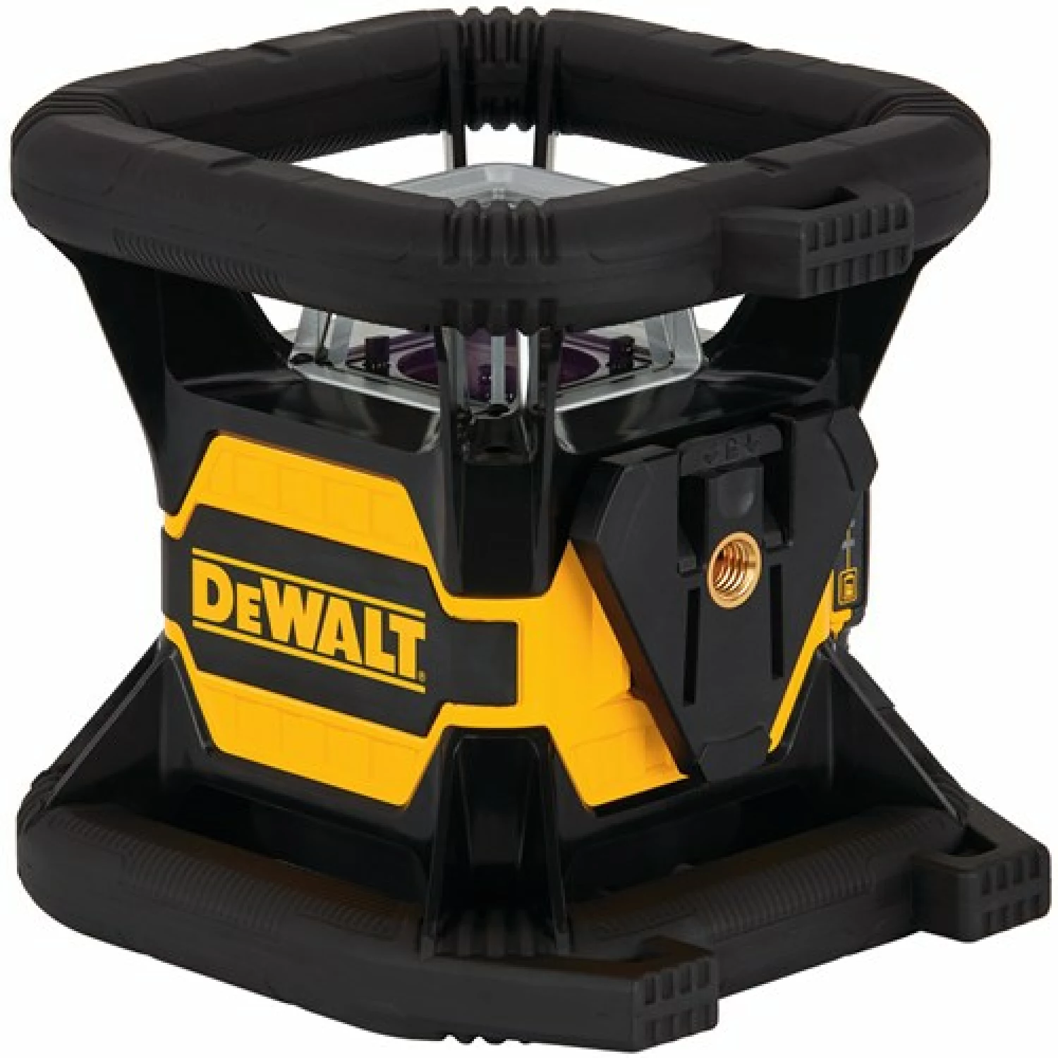 DeWALT DCE080D1GS-SET 18V Li-ion XR Accu Volautomatische roterende laser set (1x 2.0Ah) in TSTAK koffer - groen - met statief en meetlat-image