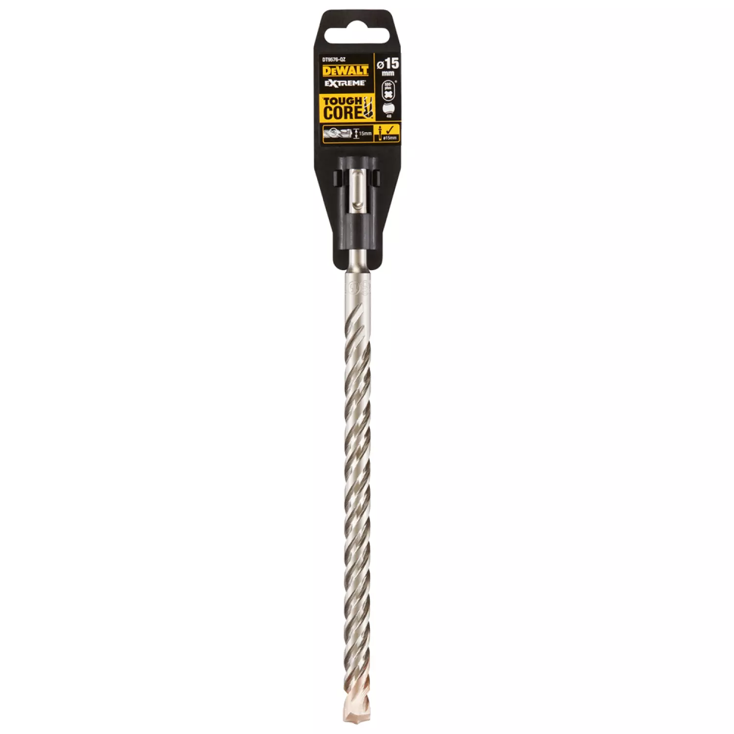 DeWALT DT9576 SDS -Plus Extreme 2 Hamer Drill - 2 surfaces de coupe - 15 x 200 x 260 mm-image