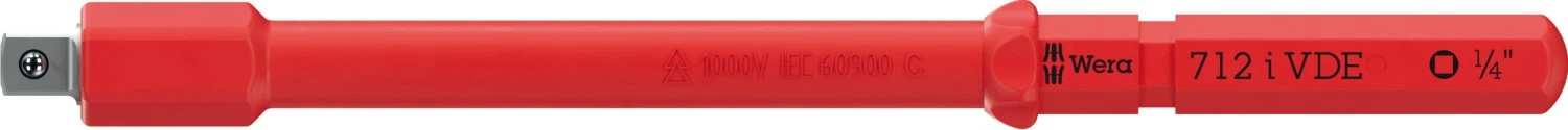 Wera 05006642001 Kraftform Kompakt A VDE 712 i Adapterkling geïsoleerd - 1/4" x 154 mm-image