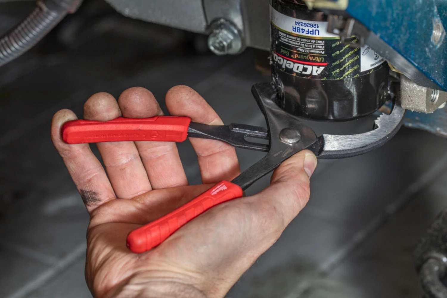 Milwaukee 4932492511 Pince à filtre PVC/huile - 229 mm-image