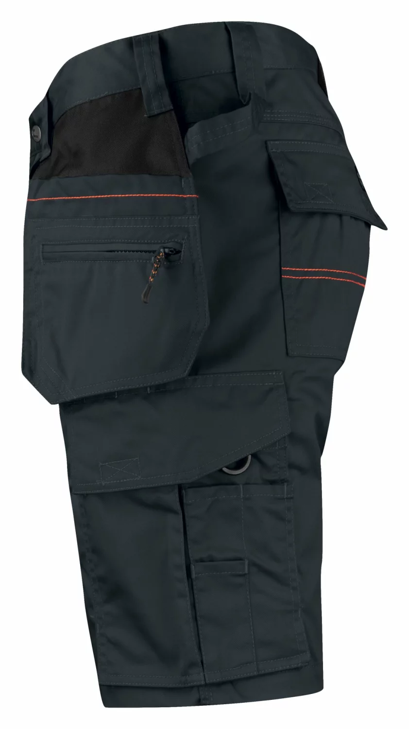 Jobman 2722 Werkbroek kort Holsterpocket - Zwart - Maat 50-image