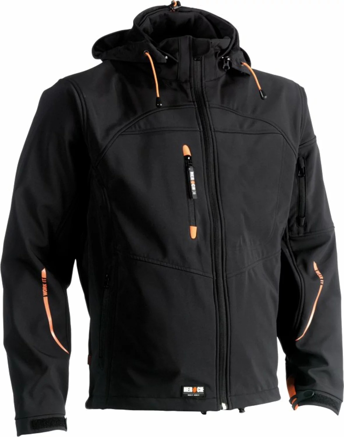 Herock Poseidon Softshell - Veste - noir - taille XL - Experts-image