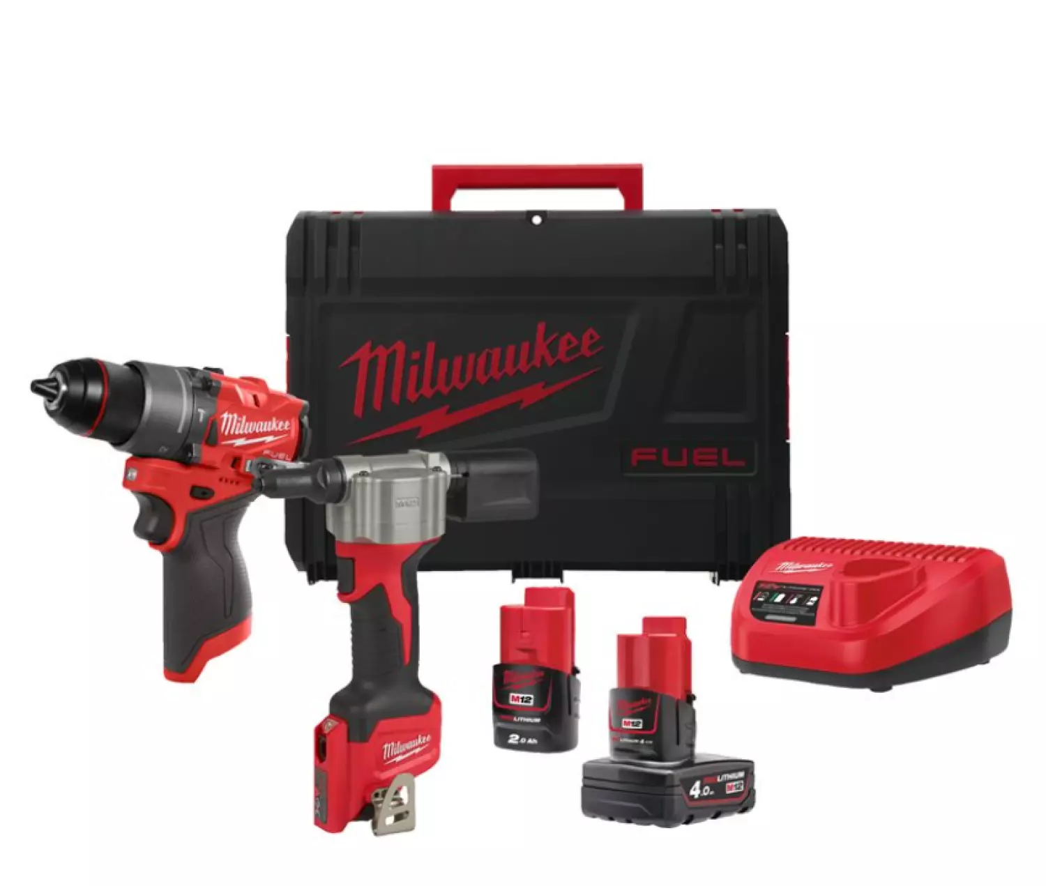 Milwaukee M12 FPP2D2-422X Pack outils sans fil-image