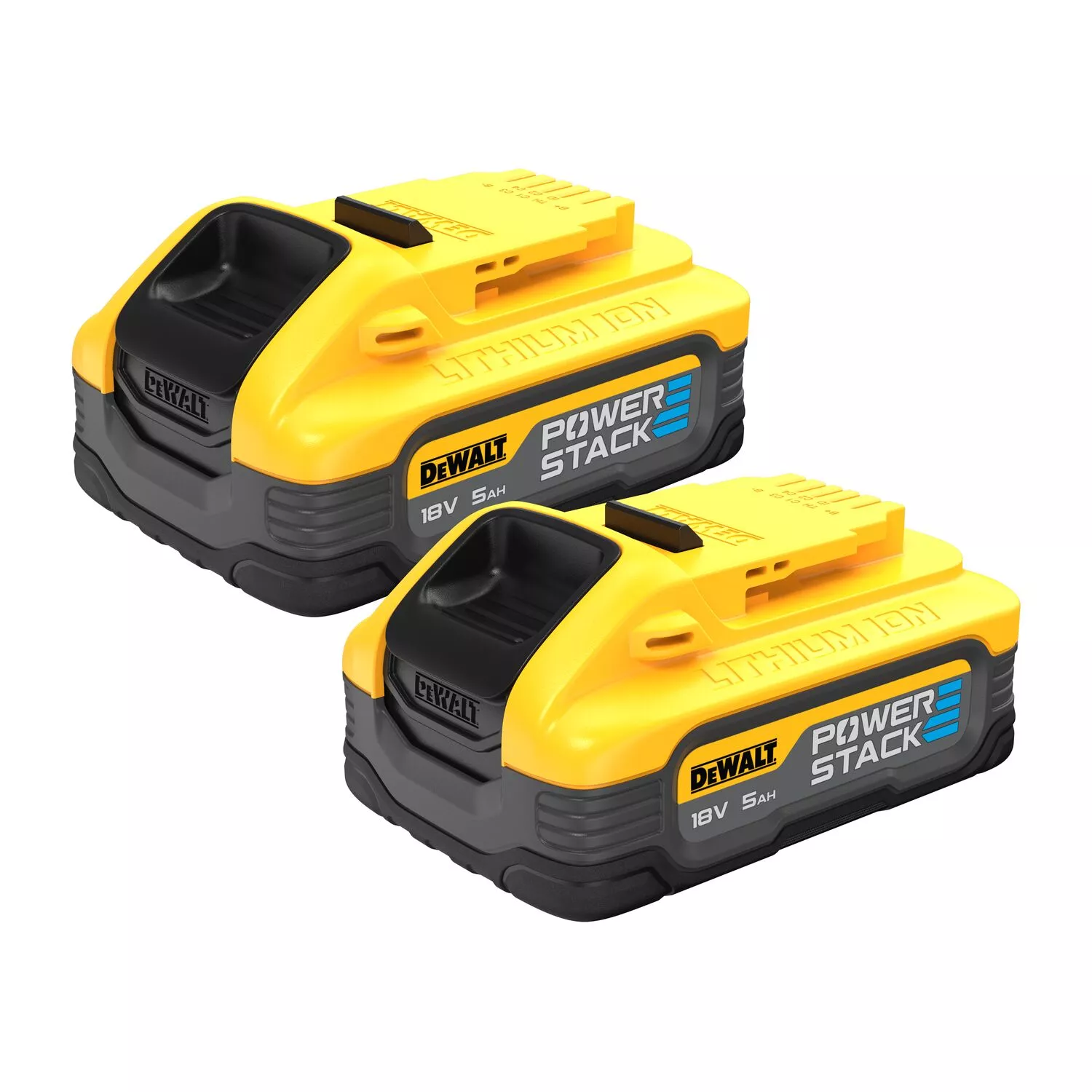 Batterie DeWALT DCBP518H2 18V Li-ion POWERSTACK - 5.0Ah (2 pc.)-image