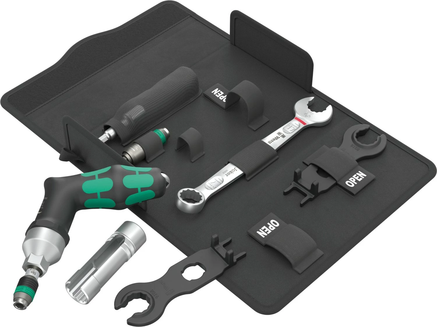 Wera 05136043001 7-piece 9524 Solar panel mounting tool set 1-image