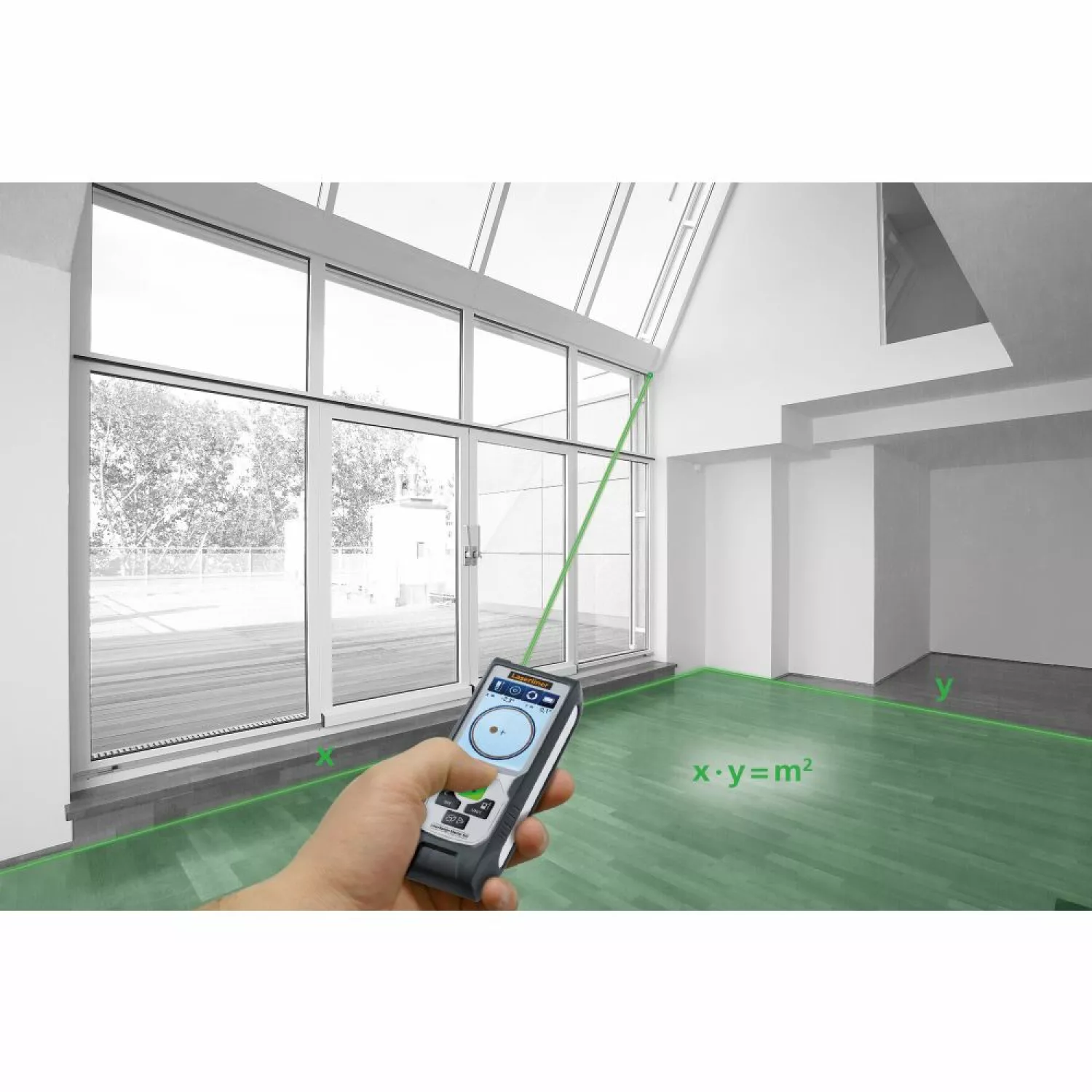 Laserliner LaserRange-Master Gi5 Laser- afstandsmeter - Groen - 50m-image