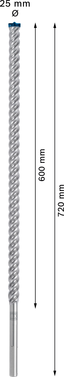 Bosch 2608900242 EXPERT Hamerboor SDS Max-8X - 25x600x720mm-image
