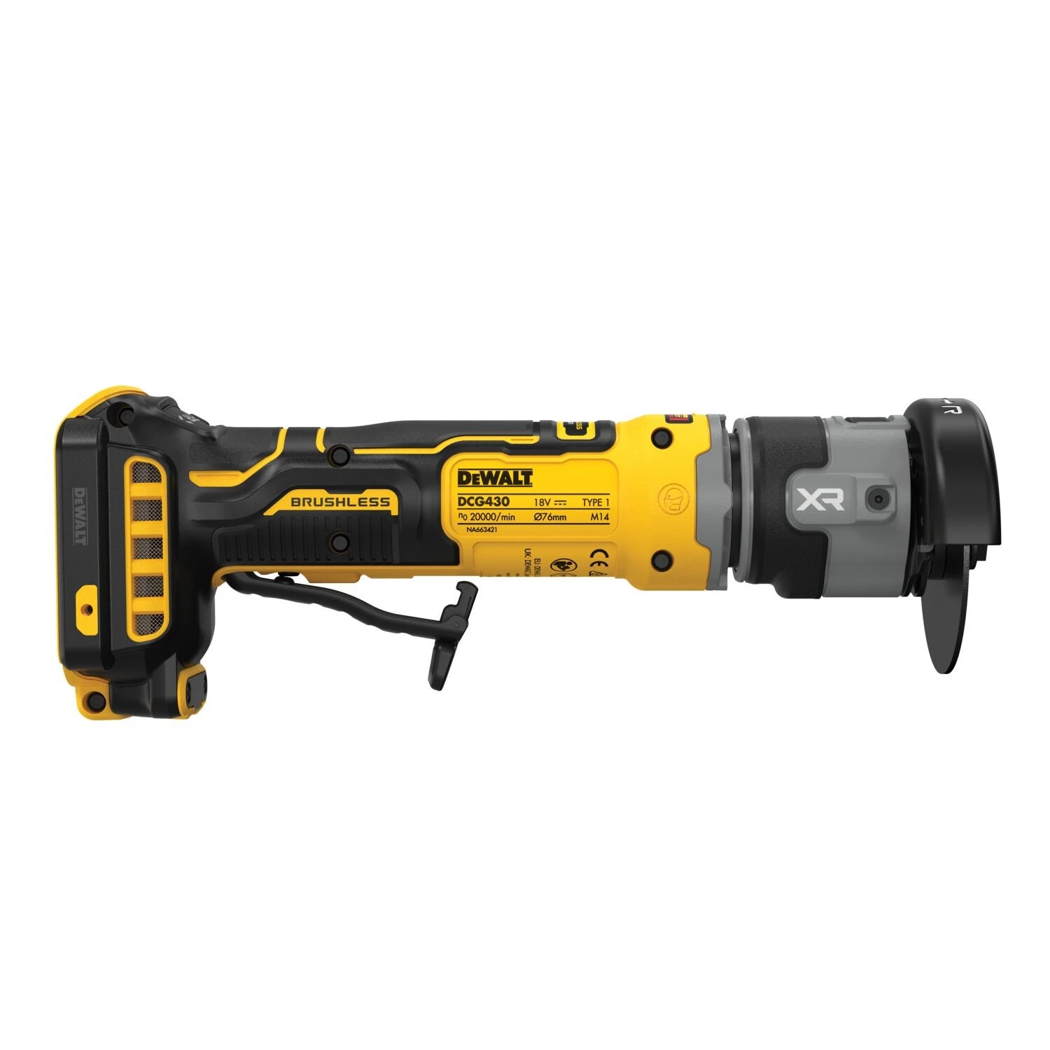 DeWALT DCG430N-XJ  Tronçonneuse sans fil XR - 76 mm-image