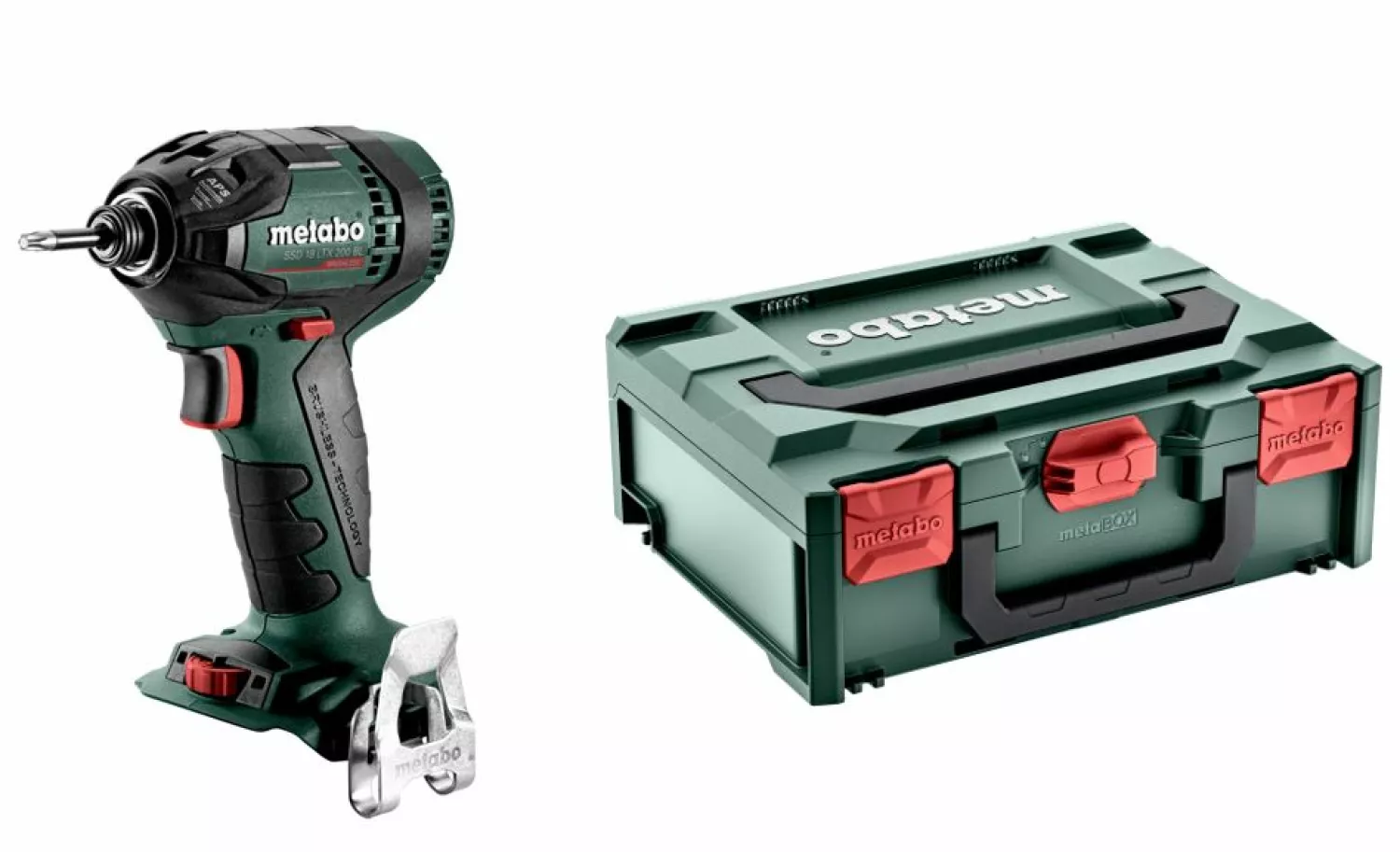 Metabo SSD 18 LTX 200 BL Visseuses à choc sans fil - Machine seule-image