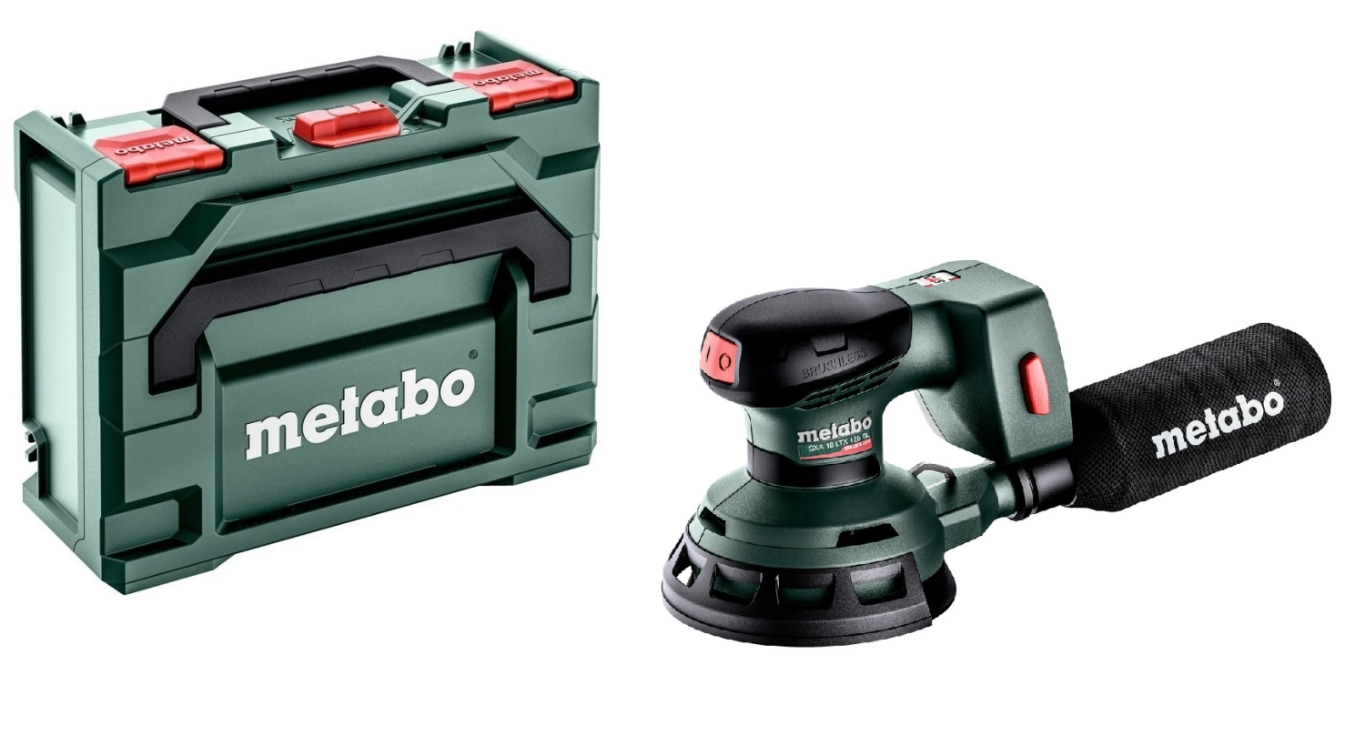 Metabo 600146840 Ponceuse excentrique Machine seul en Metabox 18V  0 x 0-image