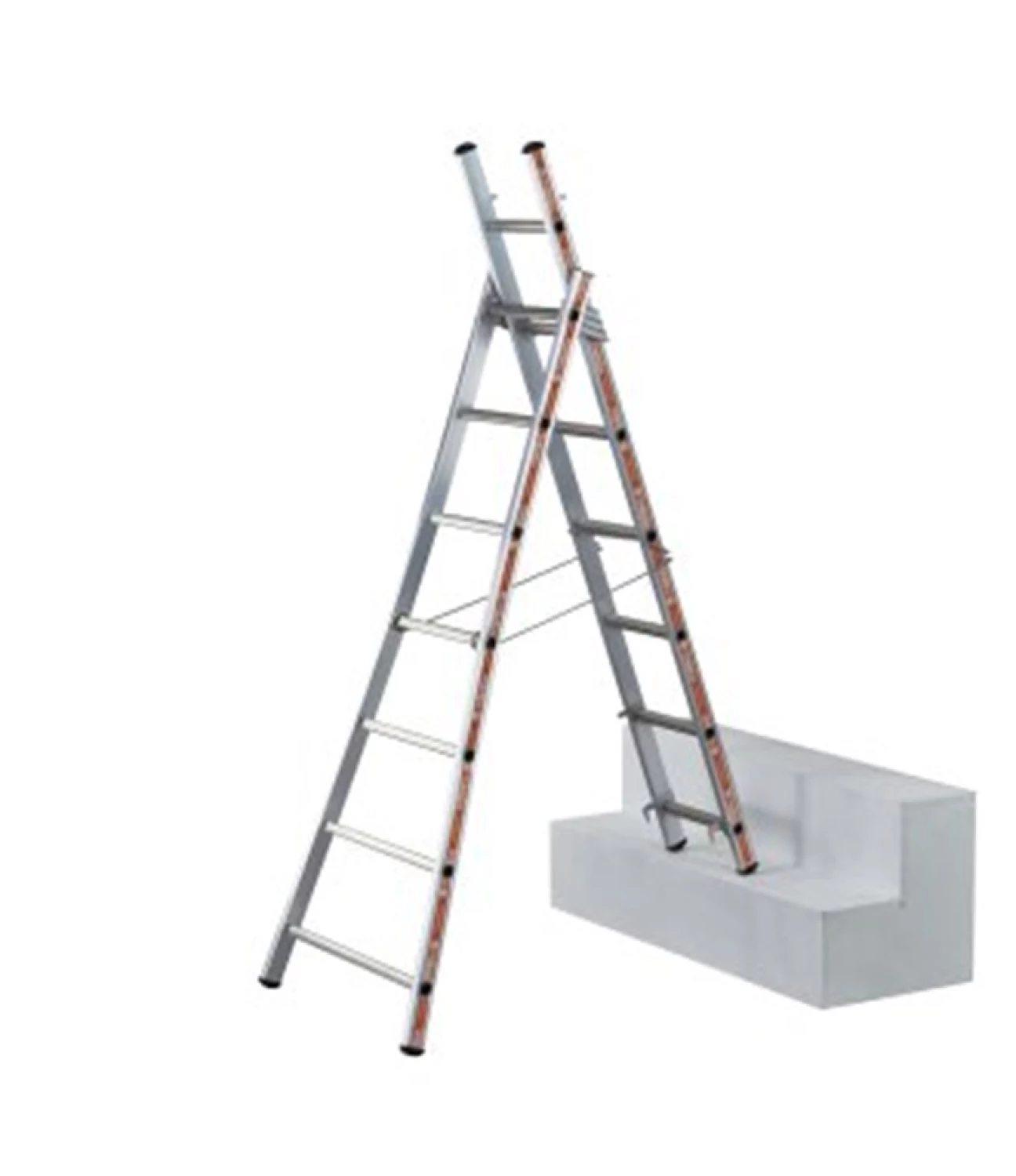 Little Jumbo 1201252010 Reformladder type 1242/010 - 2x10 niveaus - met uitgebogen bomen-image