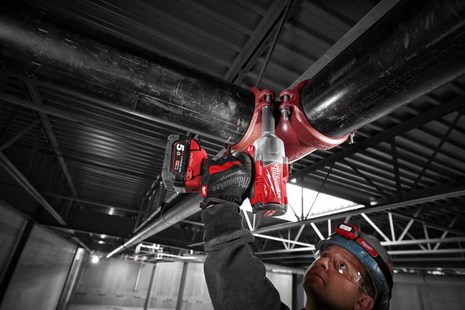 Milwaukee M18 ONEFHIWF12-0X ONE-KEY 18V Li-Ion accu Slagmoersleutel body in HD Box - 1898Nm - koolborstelloos-image