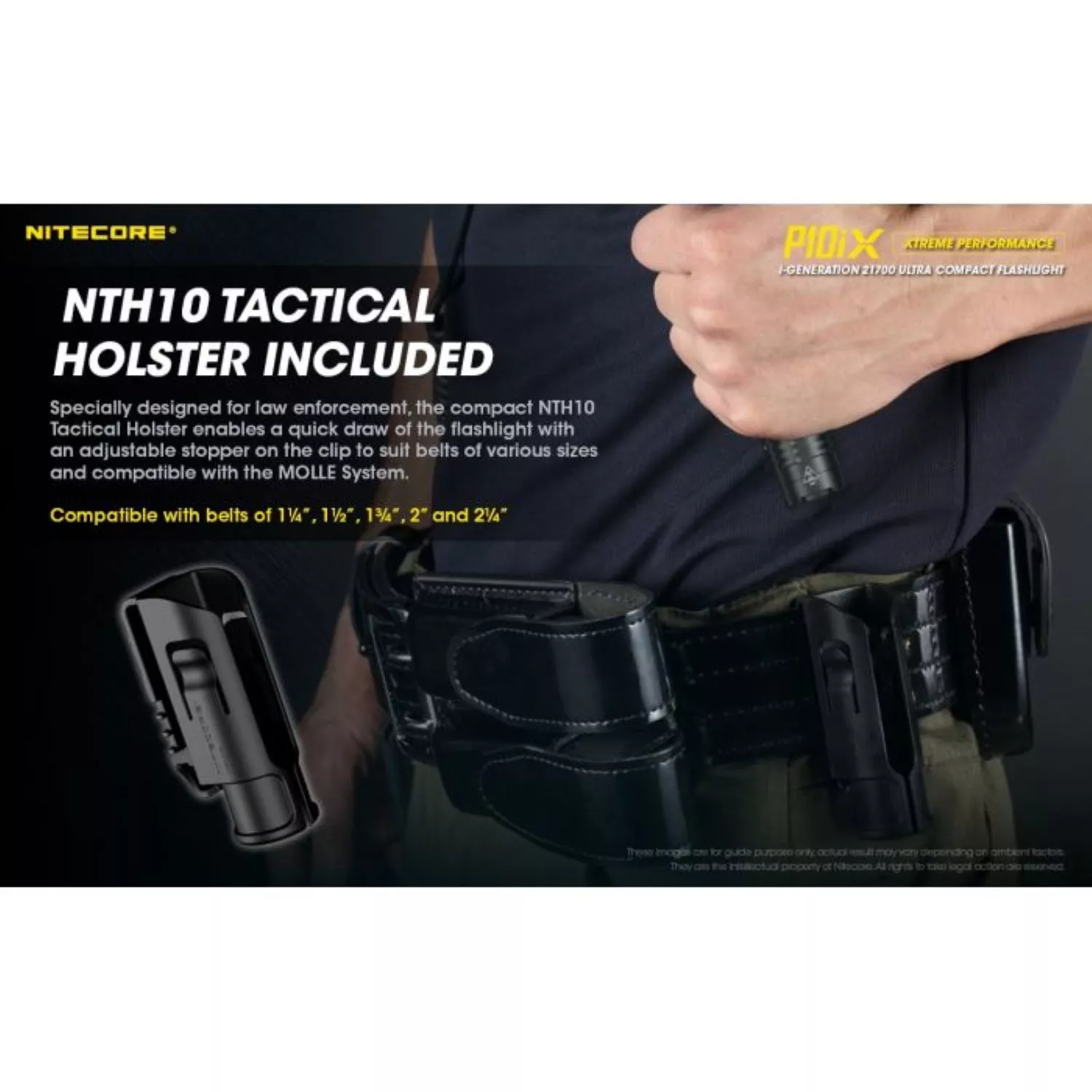 Nitecore P10ix Zaklamp - 4000Lm - oplaadbaar-image