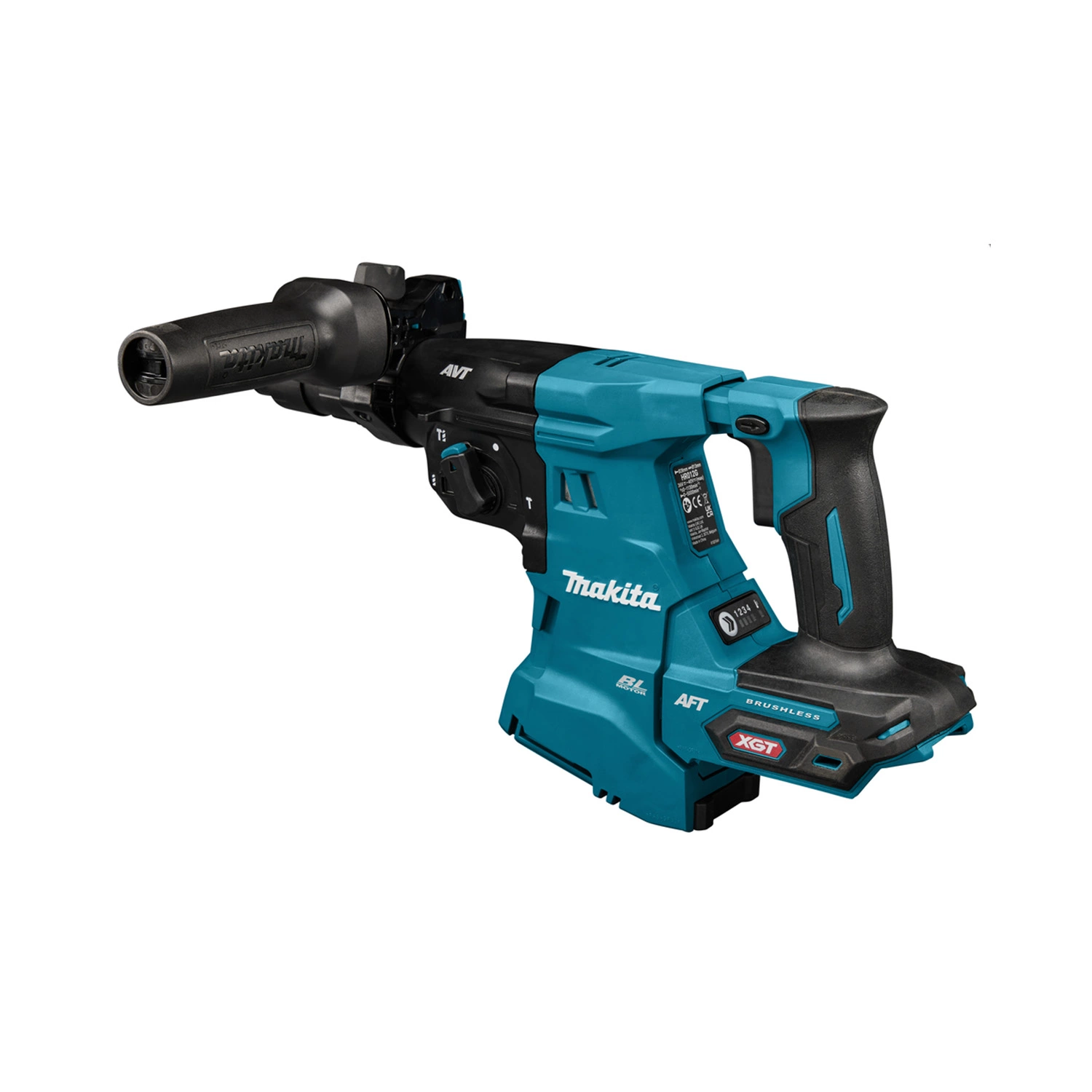 Makita HR012GZ03 XGT 40V Max Batterie SDS-Plus Marteau combiné corps dans Mbox -3,3J-image