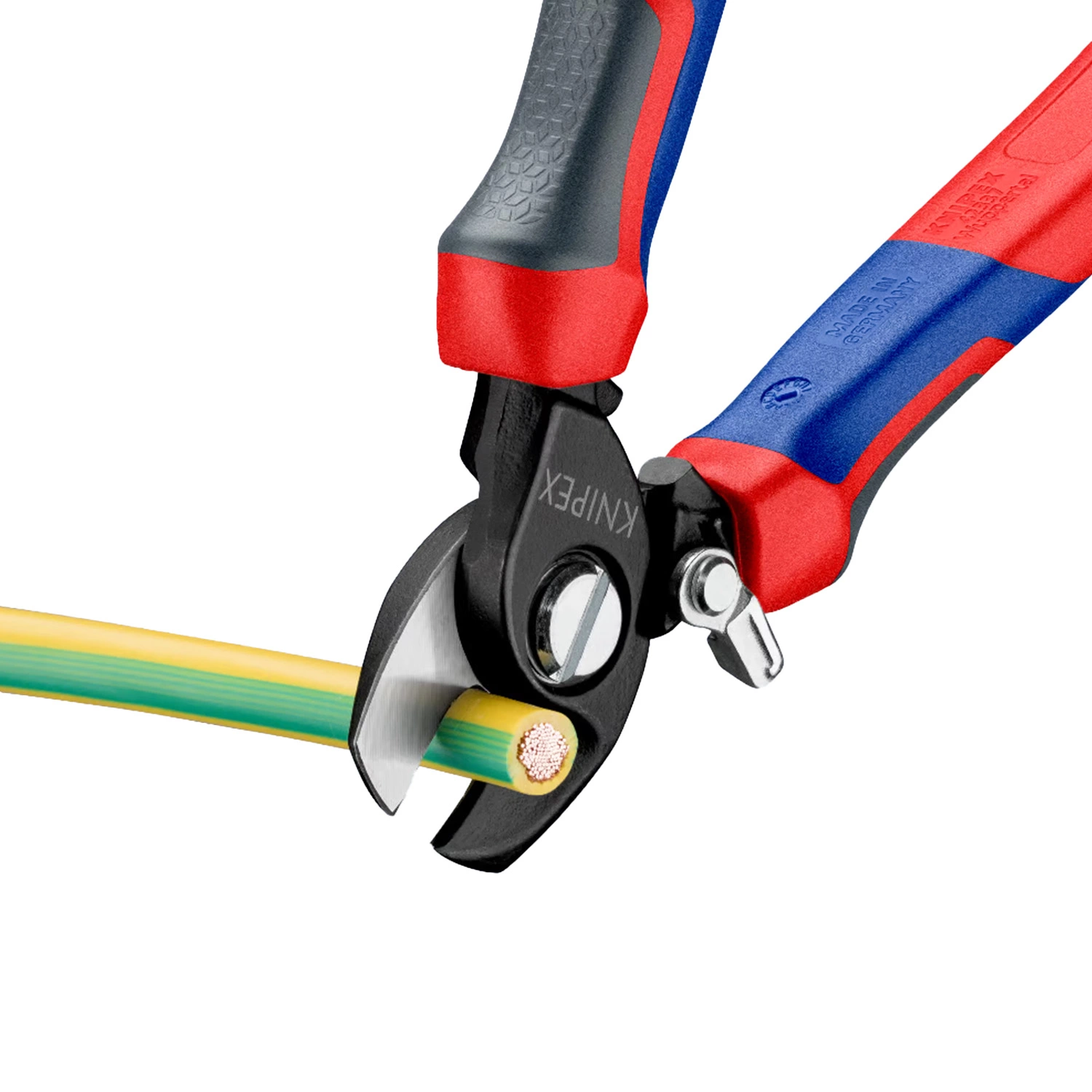 Knipex 9522165 Kabelschaar met openingsveer - 165mm-image