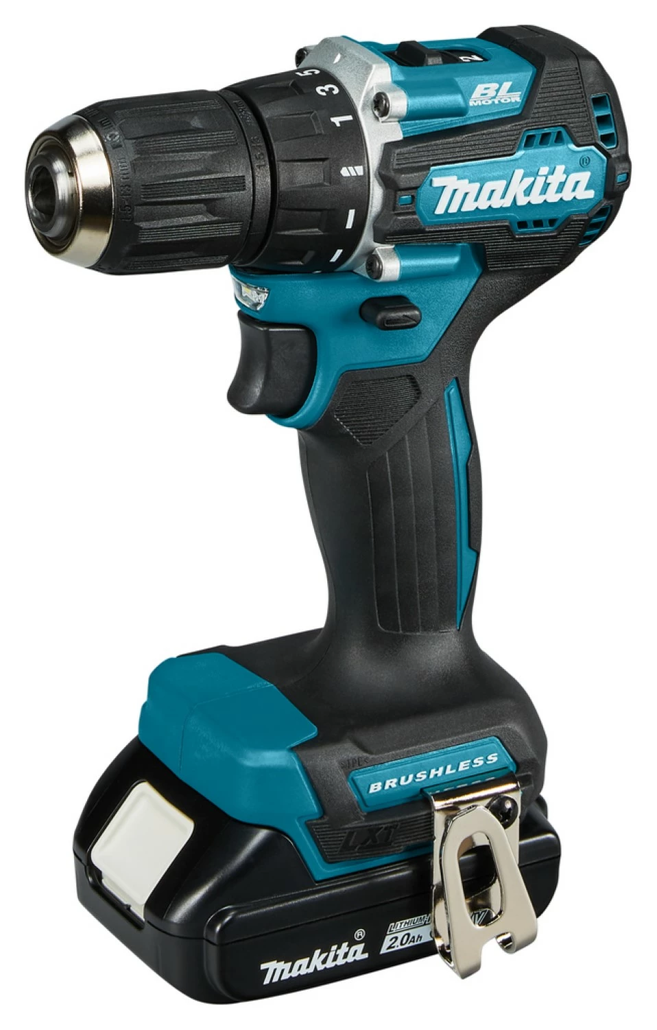 Makita DDF487RAJ 18V Li-Ion accu boor-/schroefmachine set (2x 2,0Ah) in Mbox - 13mm - koolborstelloos-image