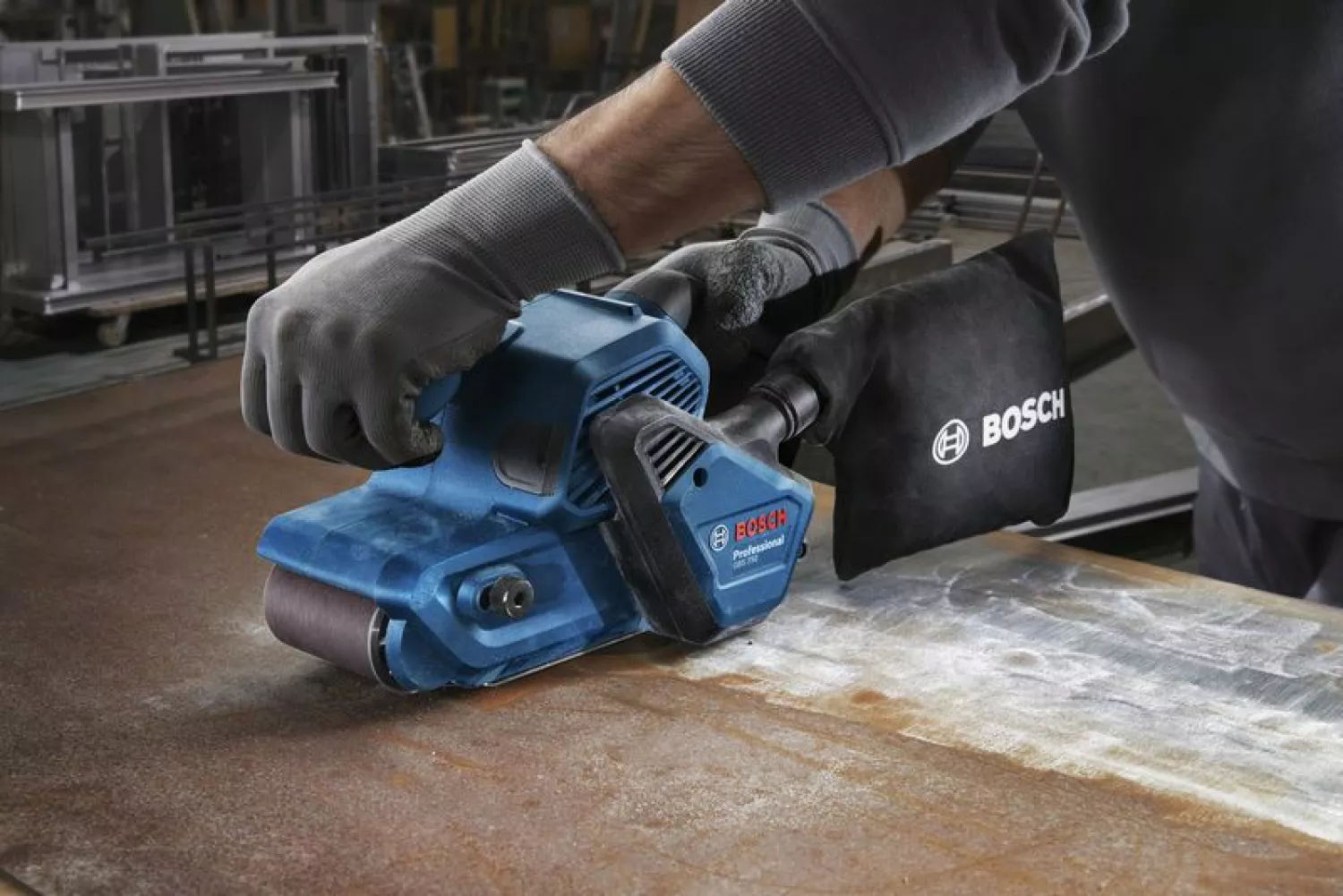 Bosch GBS 750 Bandschuurmachine - 75 x 533mm-image