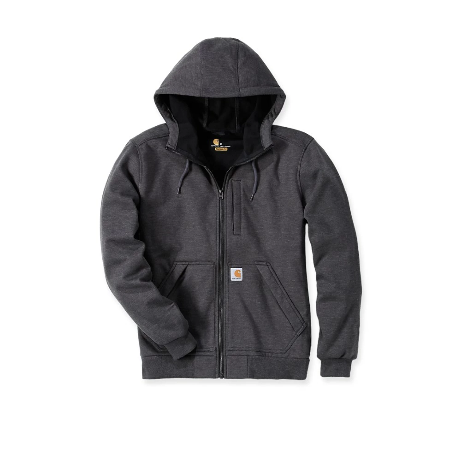 Carhartt 101759 - Sweat- Shirt À Capuche - Homme - Coupe-Vent, Déperlant Et Avec Doublure En Molleton Coupe Régulière (Relaxed Fit) - XXL - carbon heather-image