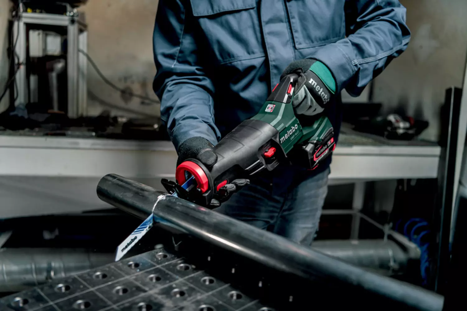 Metabo SSEP 18 LT 18V Li-ion scie récipro sans fil corps en MetaBox-image