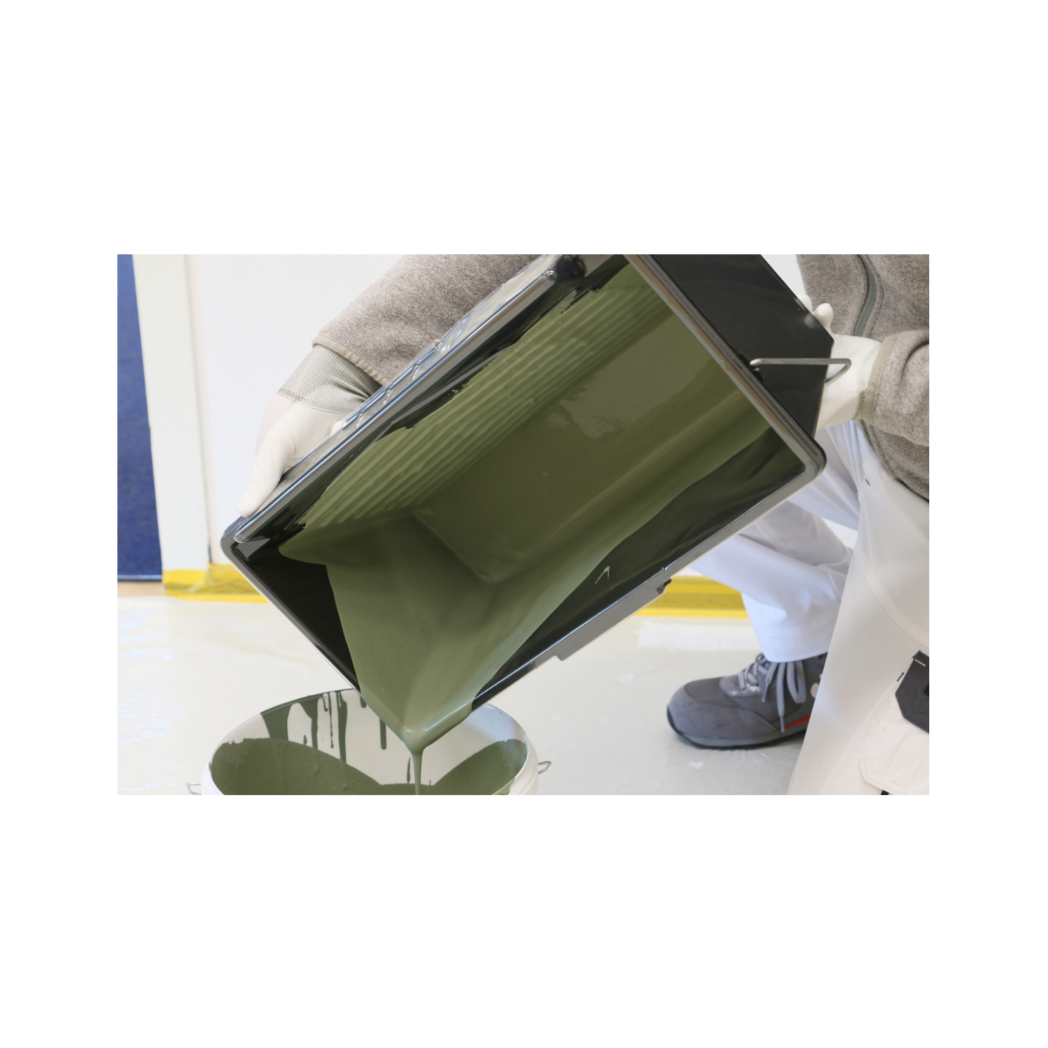 Go!Paint Roll And Go Verfemmer - 38cm Roller - 15L + 3 Inzetemmers-image