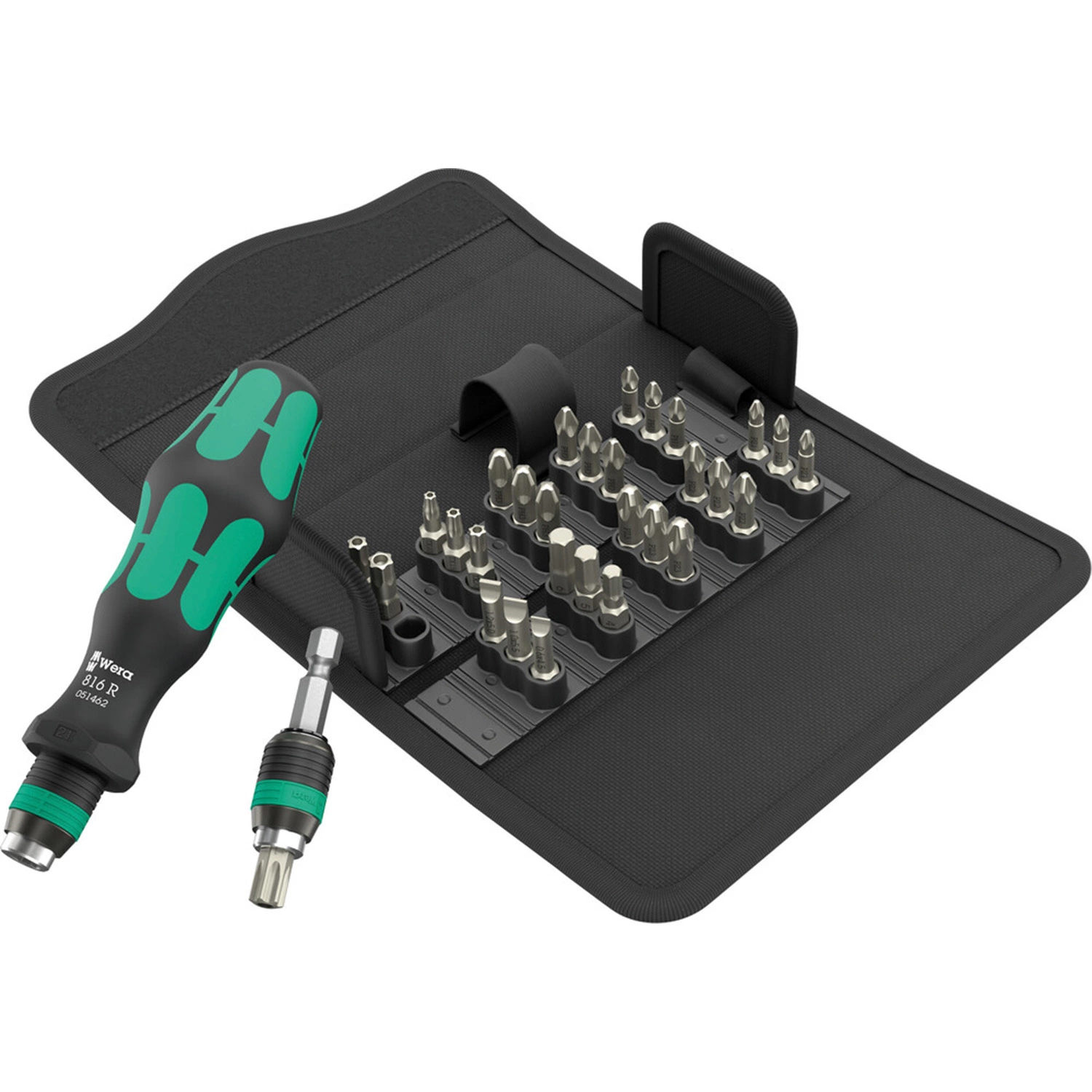 Wera 05057113001 32-delig Kraftform Kompakt 70 Universal Bitschroevendraaierset in etui-image