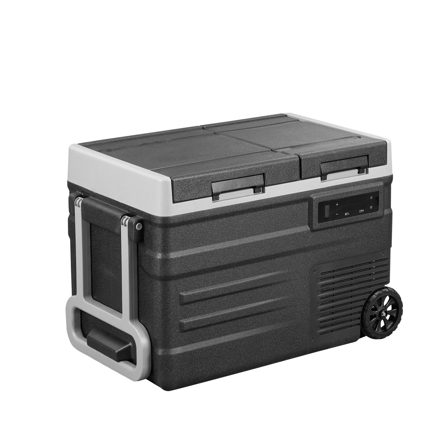 Steamy-E SECUD45 Glacière électrique à compresseur à double zone sur roulettes - 41 L-image