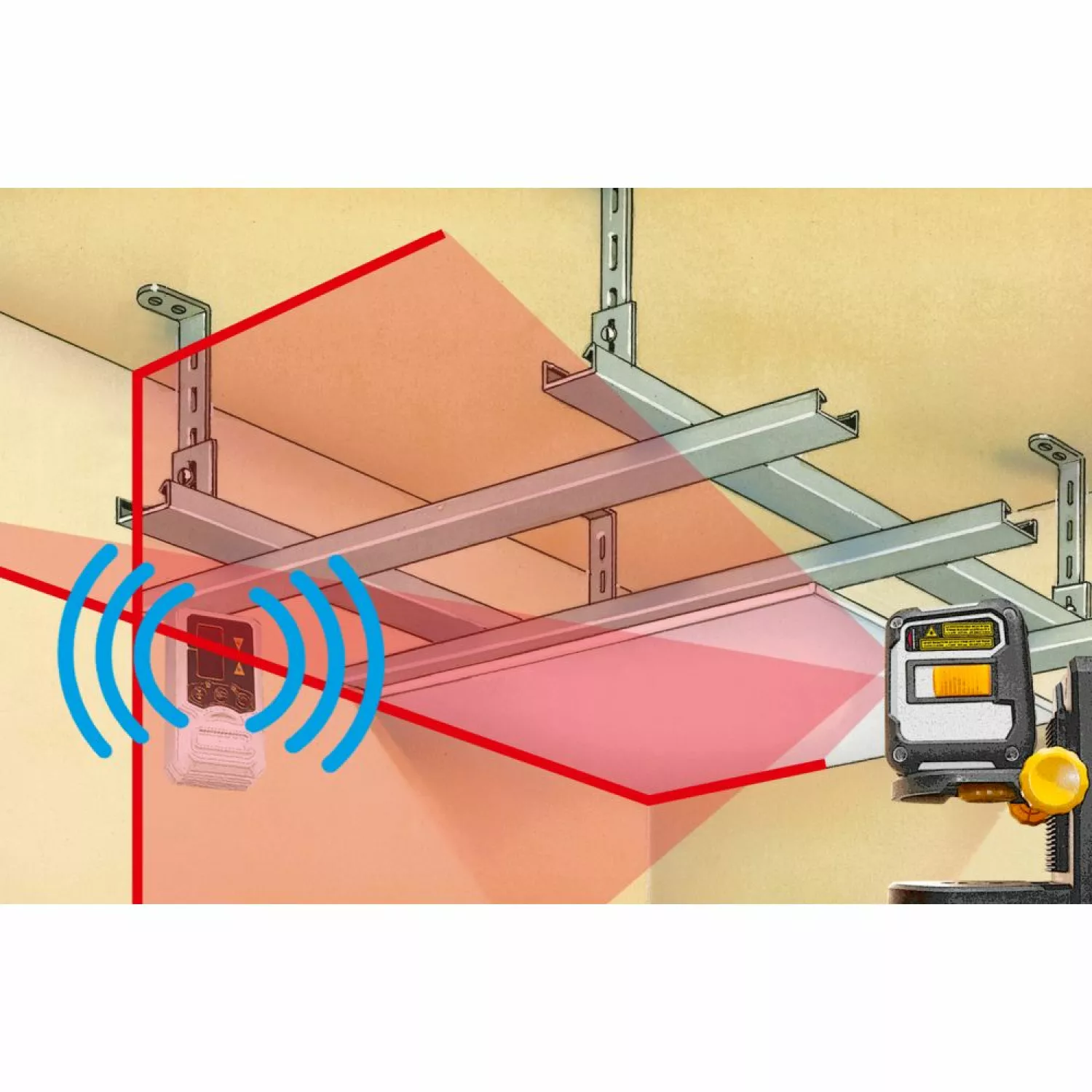 Laserliner RangeXtender 30 Mag Récepteur laser - 30 m-image