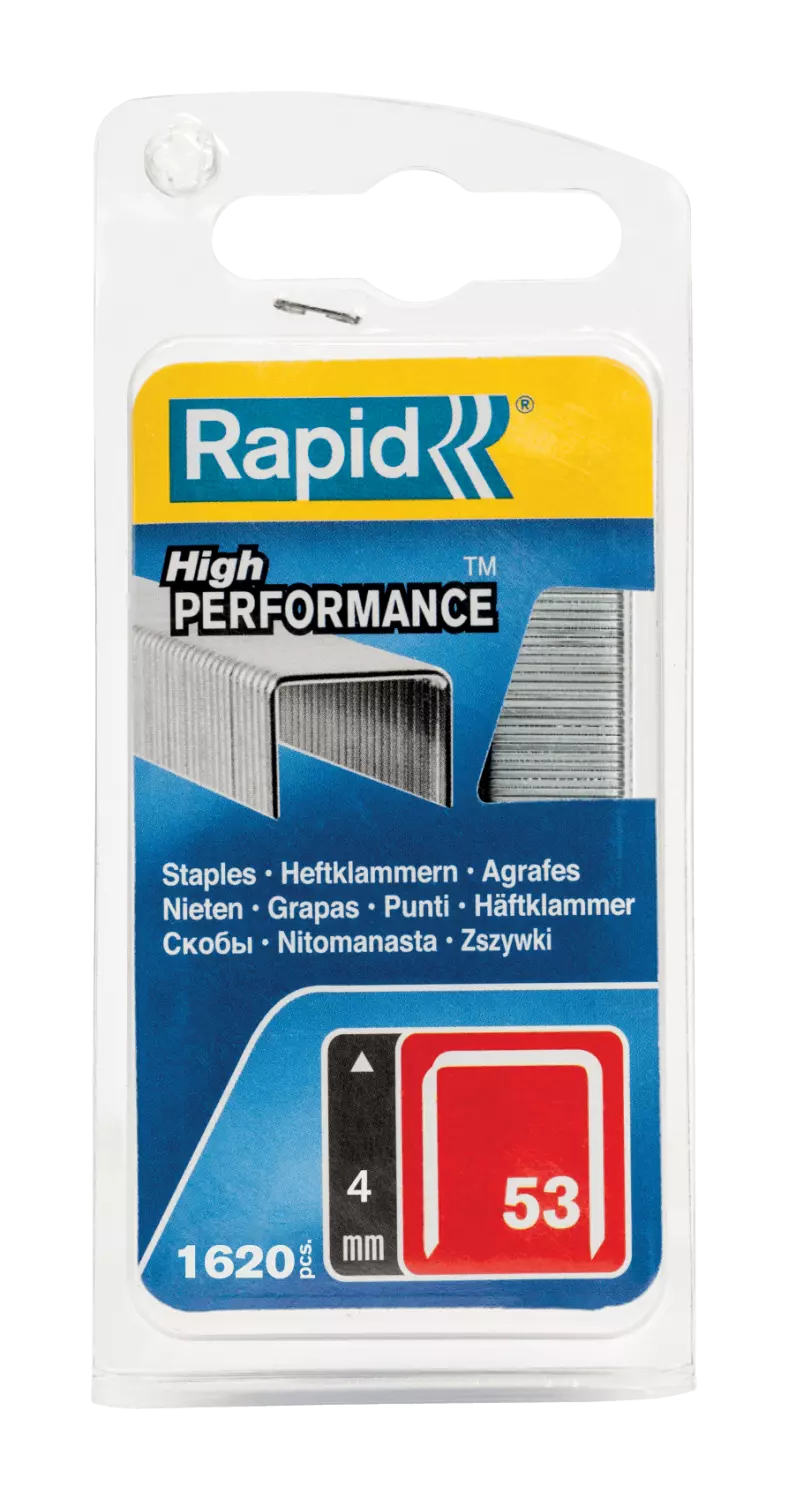 Rapid 40109501 Nieten - No. 53 - Gegalvaniseerd - 4mm (1600st)-image
