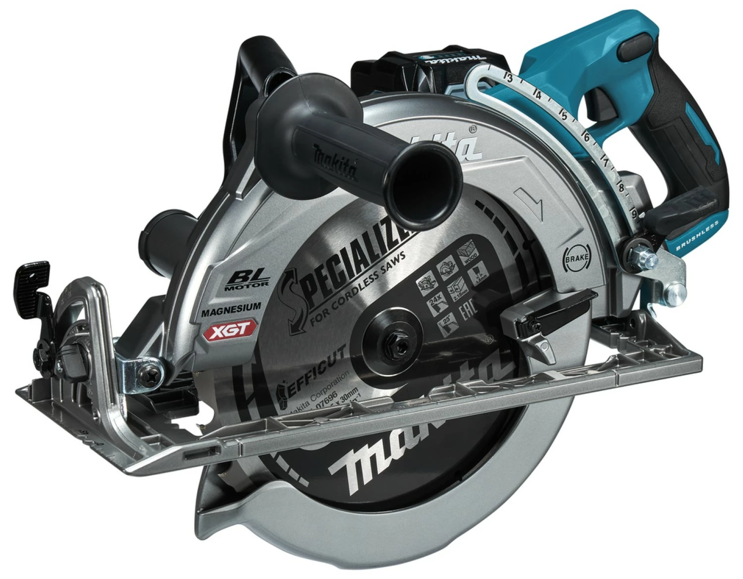 Makita RS002GT101 XGT 40V Max Li-ion Accu Cirkelzaag 260 mm set (1x 5,0Ah) - koolborstelloos-image