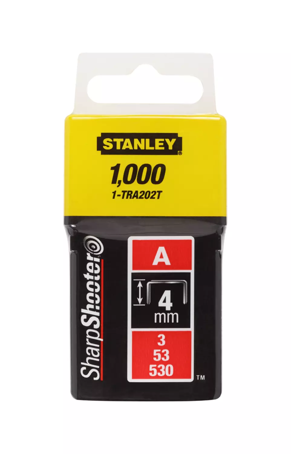 Stanley 1-TRA208T - Agrafes 12mm Type A - 1000 Pieces-image