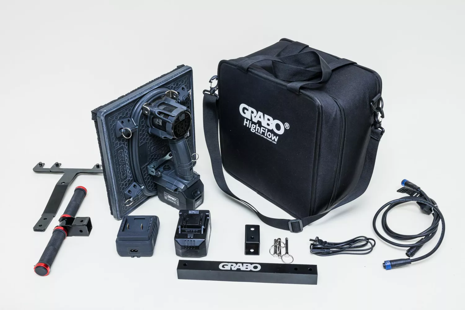 Grabo High Flow électrique Aspirateur de carrelage dans un sac de protection - 50,3kg-image