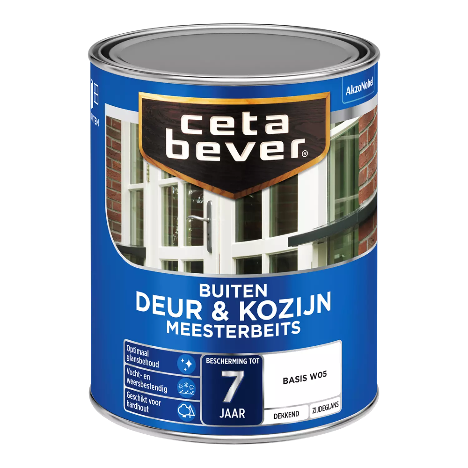 Cetabever Meesterbeits Deur & Kozijn Dekkend - Op Kleur Gemengd - 1L-image