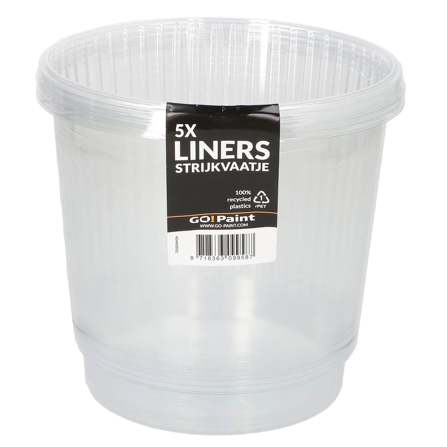 Go!Paint Verzetblik Inzetbak 2,5L - 5 Stuks-image