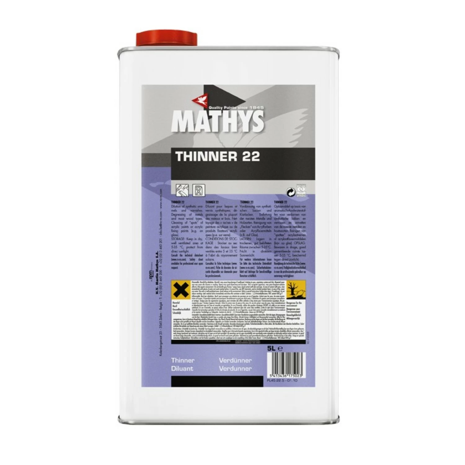 Mathys 45.22.1 Peinture murale-image