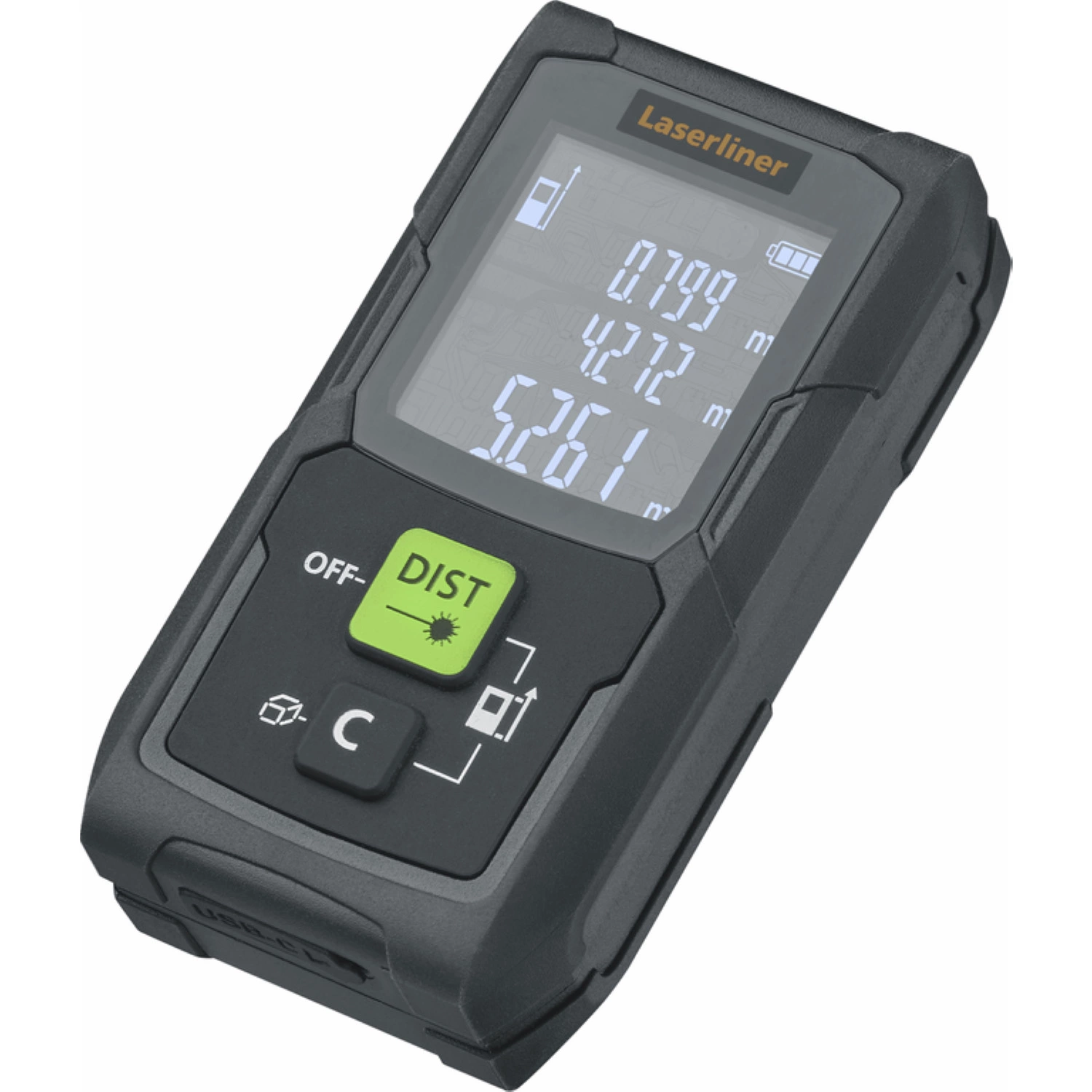 Laserliner LaserRange Master Mini G40 Afstandsmeter - 40m - groen - IP40-image