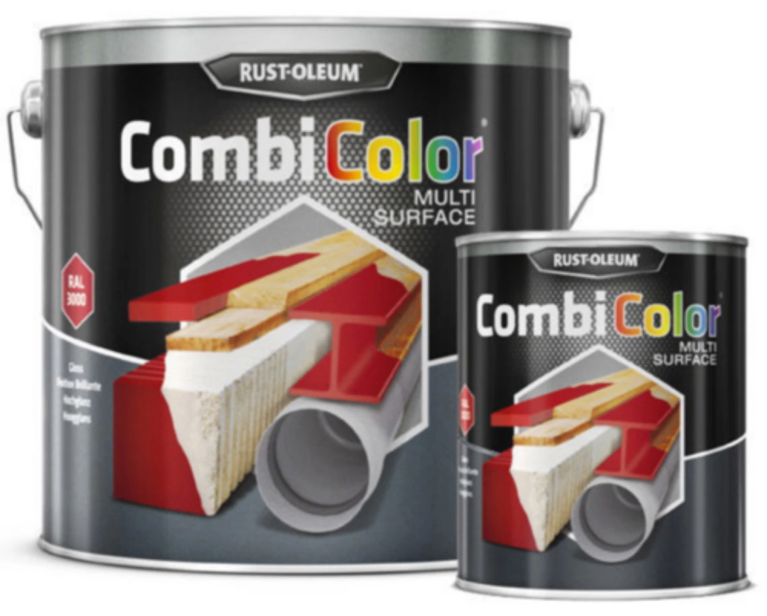 Rust-Oleum CombiColor Multi-Surface Gloss - RAL 9016 - 0,75L-image