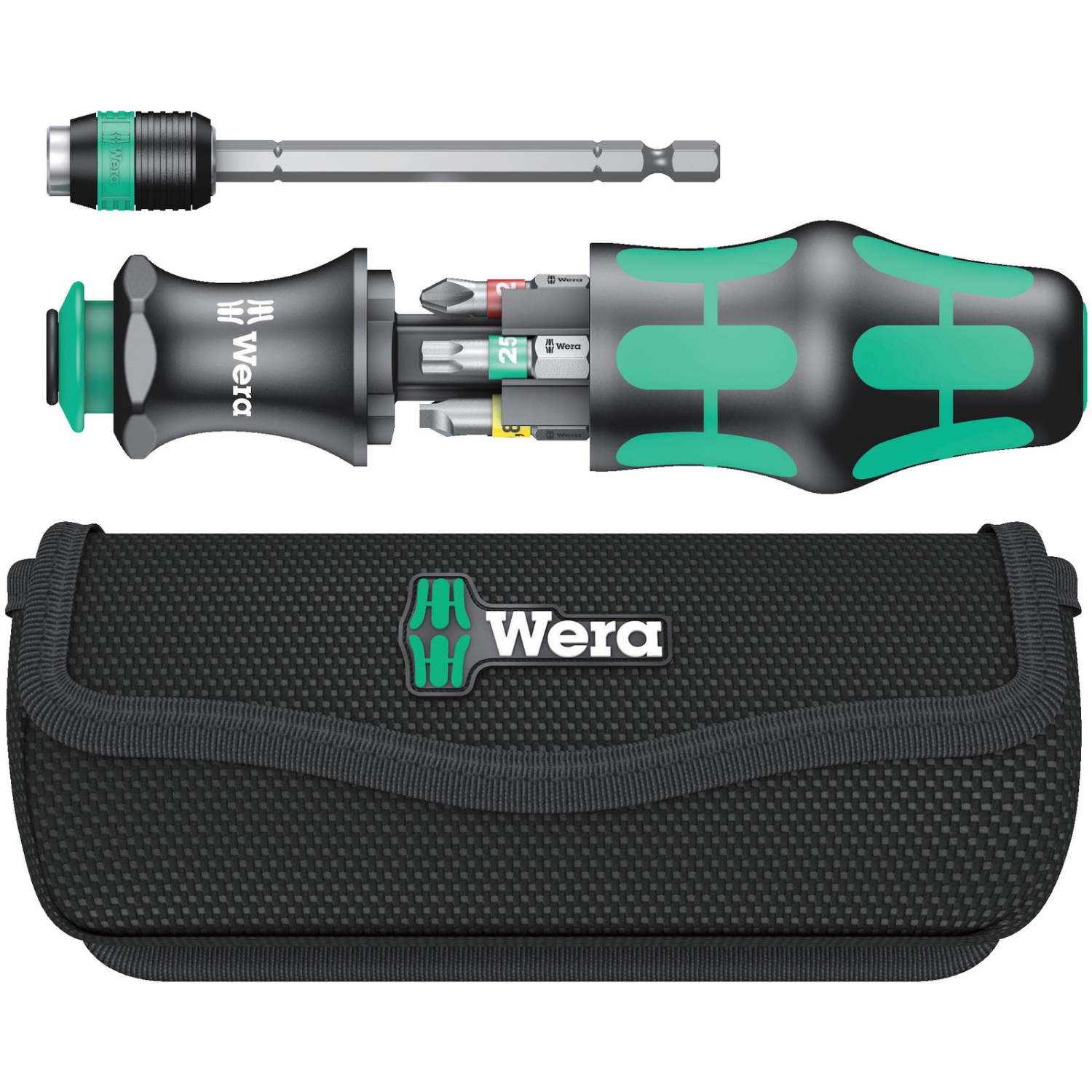 Wera Kraftform Kompakt 20 Tool Finder 1 avec pochette, 7 pièces-image