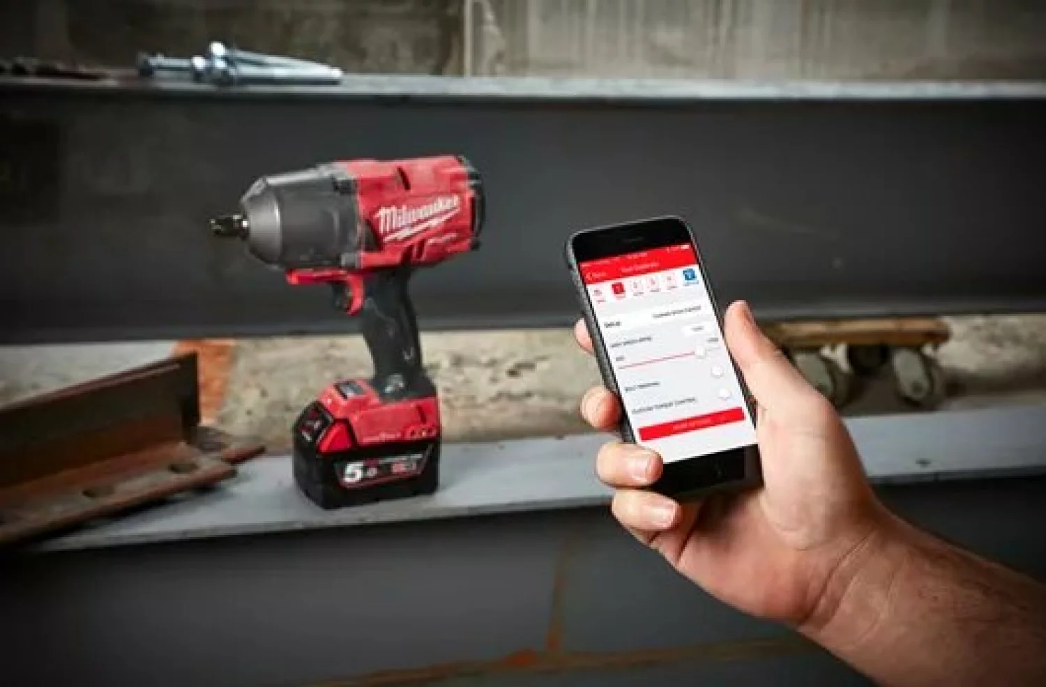 Milwaukee M18 ONEFHIWP12-0X - Clé à chocs sans fil Li-Ion 18V (machine seule) dans HD Box - 1017 Nm - 1/2" - moteur brushless-image