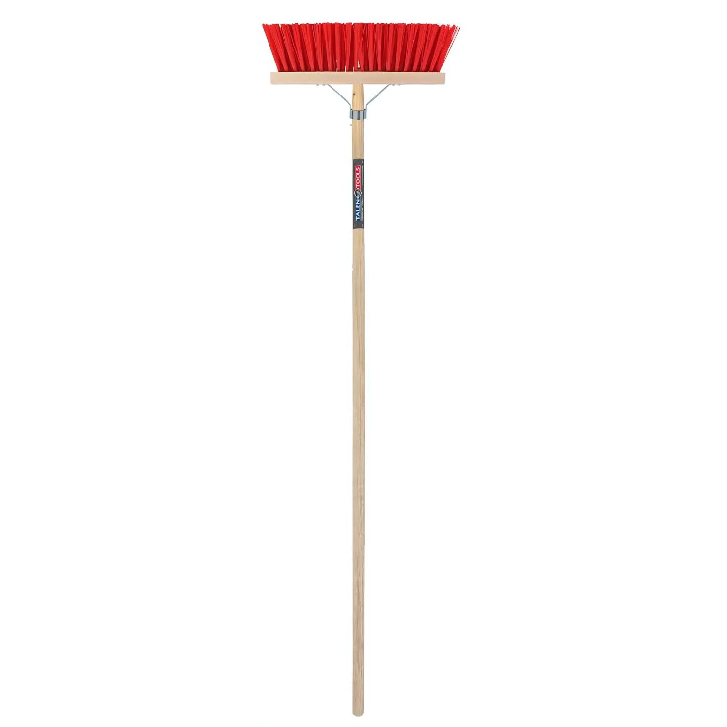 Talen Tools BB17C Bezem - Nylon - 35cm - Houten steel - 140cm