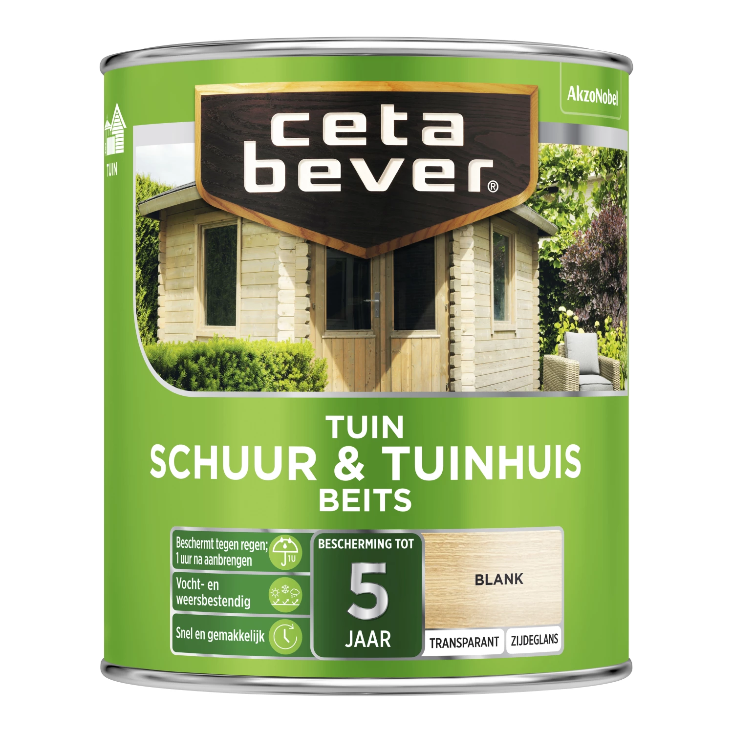 Cetabever Tr Schuur- & Tuinhuis Beits - Blank - 750ml-image