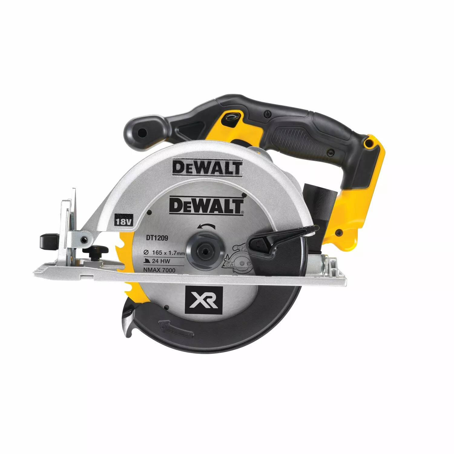 DeWALT DCS391NT Scie circulaire sans fil Li-Ion 18V (machine seule) dans TSTAK - 165 mm-image