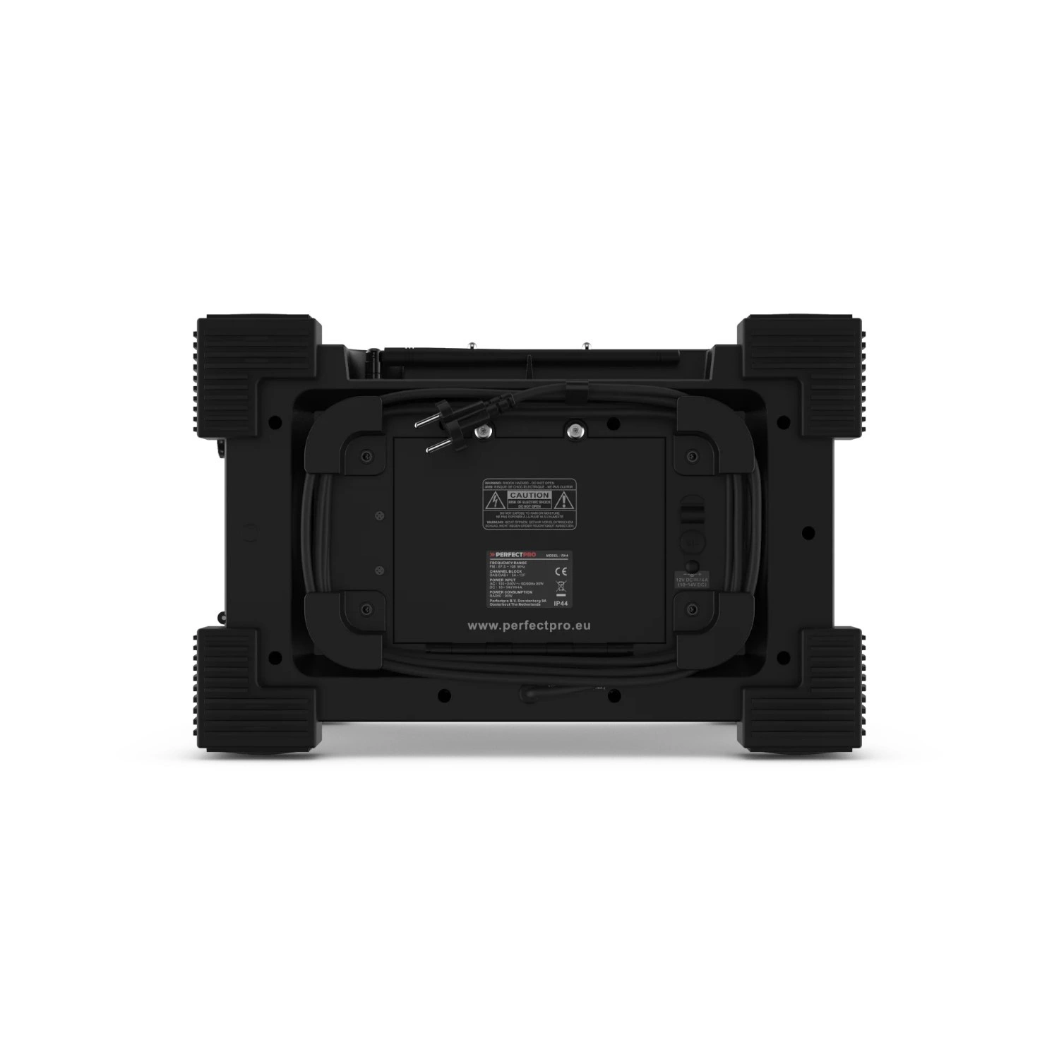 PerfectPro ROCKHART RH4 Bouwradio - FM RDS / DAB+ - AUX-in - bluetooth - oplaadbaar (ingebouwde lithium accu)-image